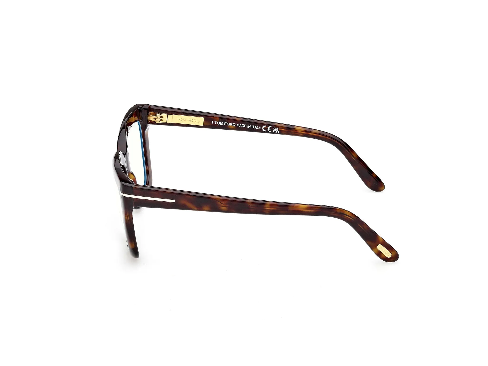 TOM FORD FT6093-B 052 Montature da vista Acetato Havana Cat Eye Normale - immagine 3
