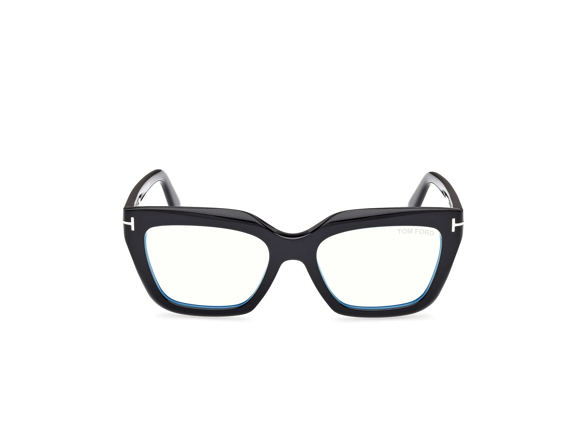 TOM FORD FT6093-B 001 Montature da vista Acetato Nero Cat Eye Normale - immagine 2