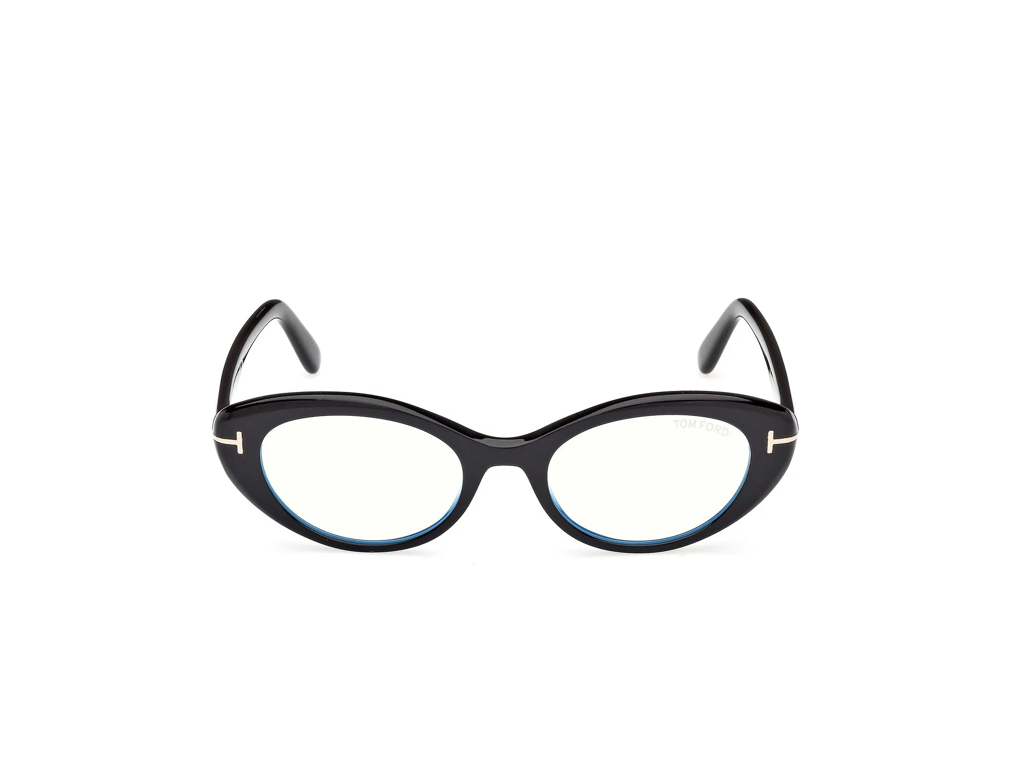 TOM FORD FT6092-B 001 Montature da vista Acetato Nero Rotonda Normale - immagine 2