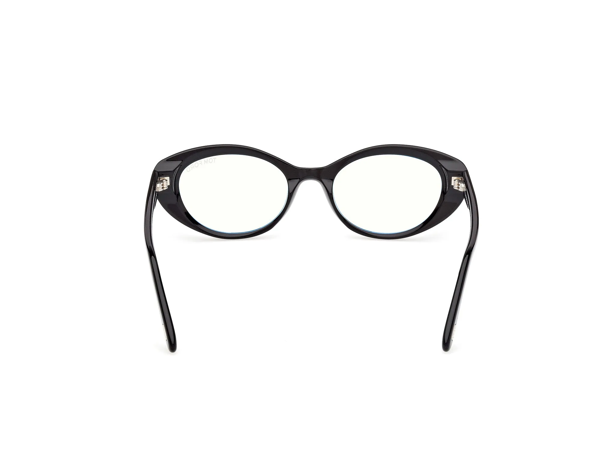 TOM FORD FT6092-B 001 Montature da vista Acetato Nero Rotonda Normale - immagine 4