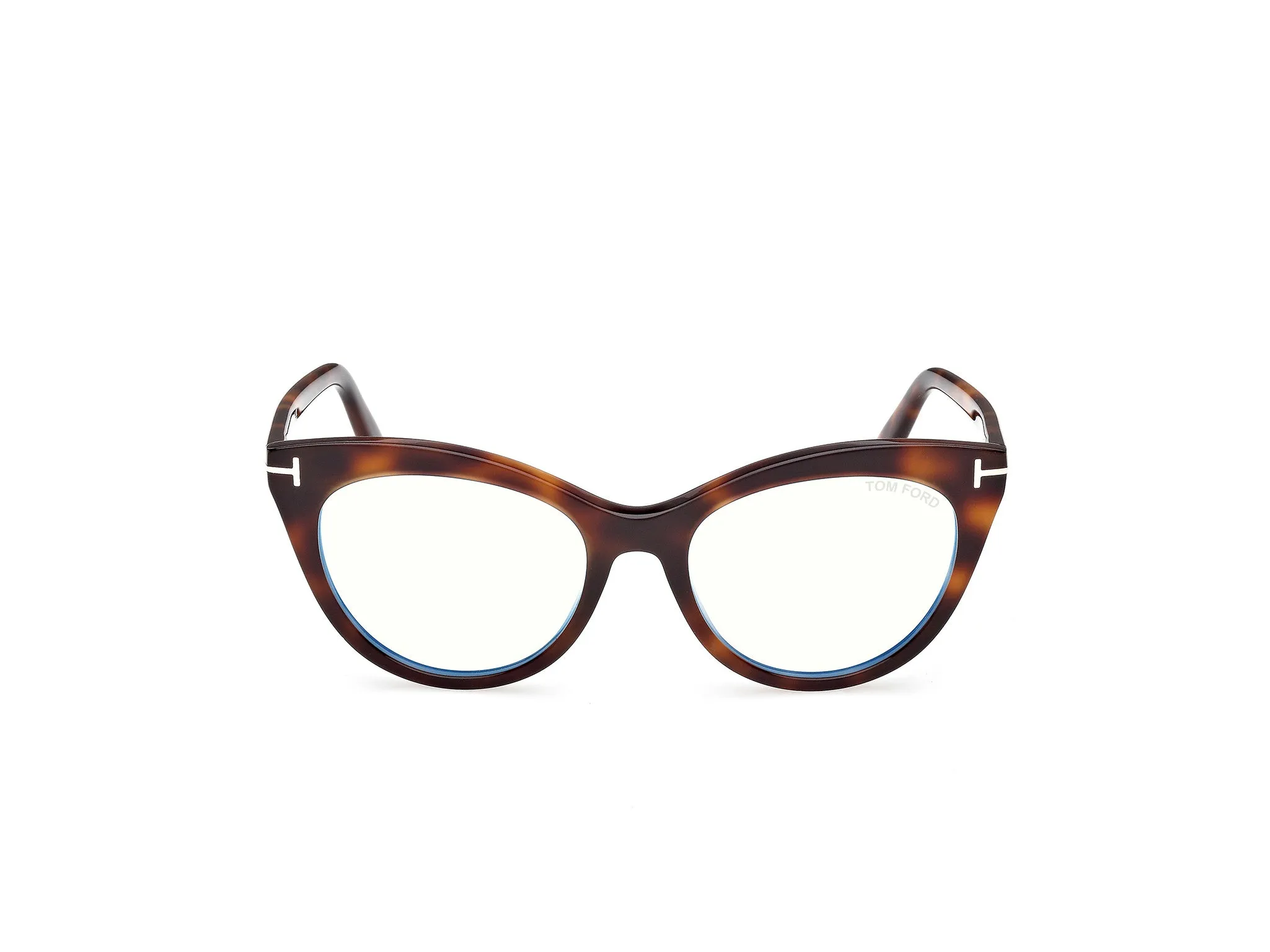 TOM FORD FT6091-B 053 Montature da vista Acetato Havana Cat Eye Normale - immagine 2