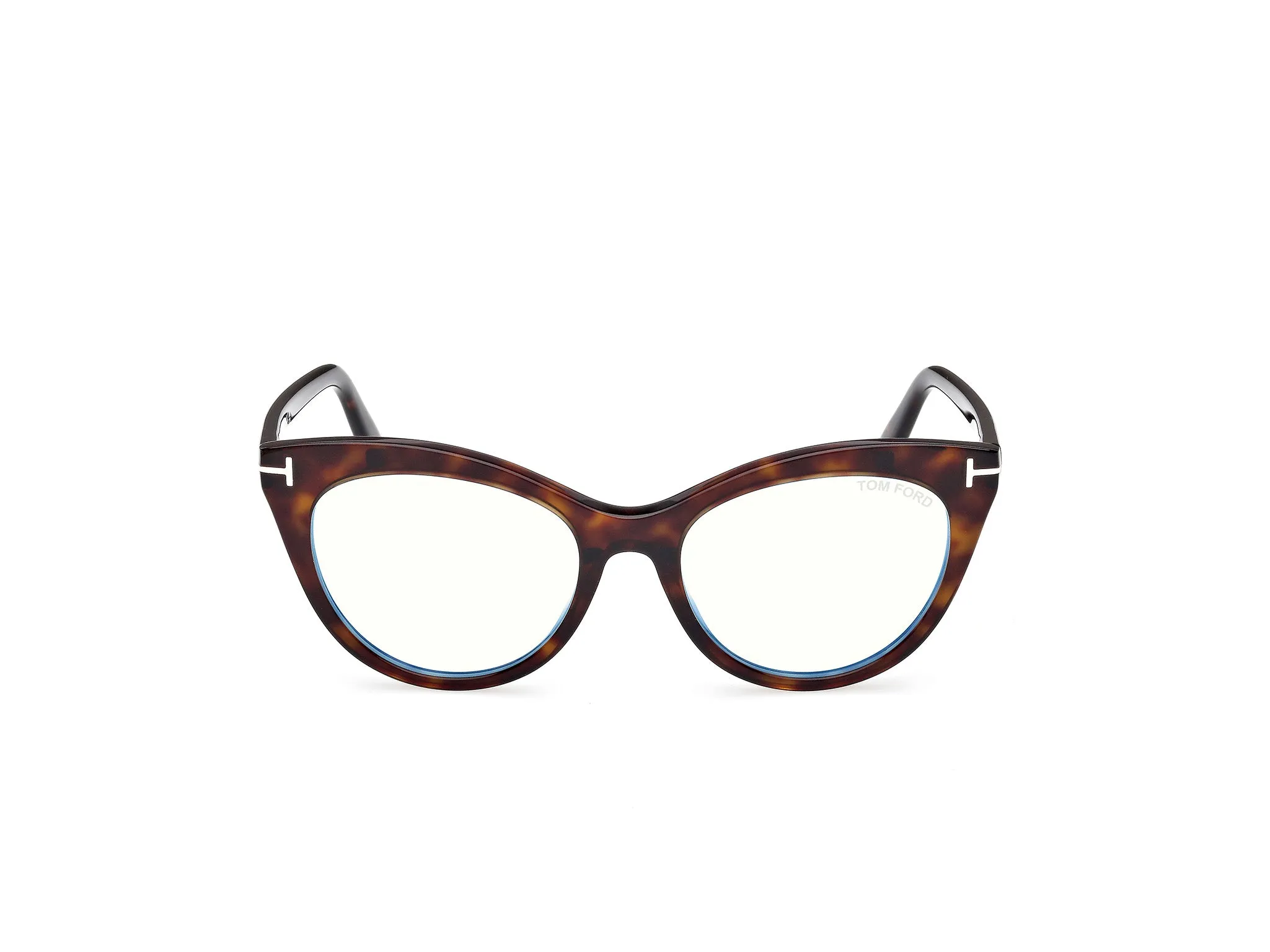 TOM FORD FT6091-B 052 Montature da vista Acetato Havana Cat Eye Normale - immagine 2
