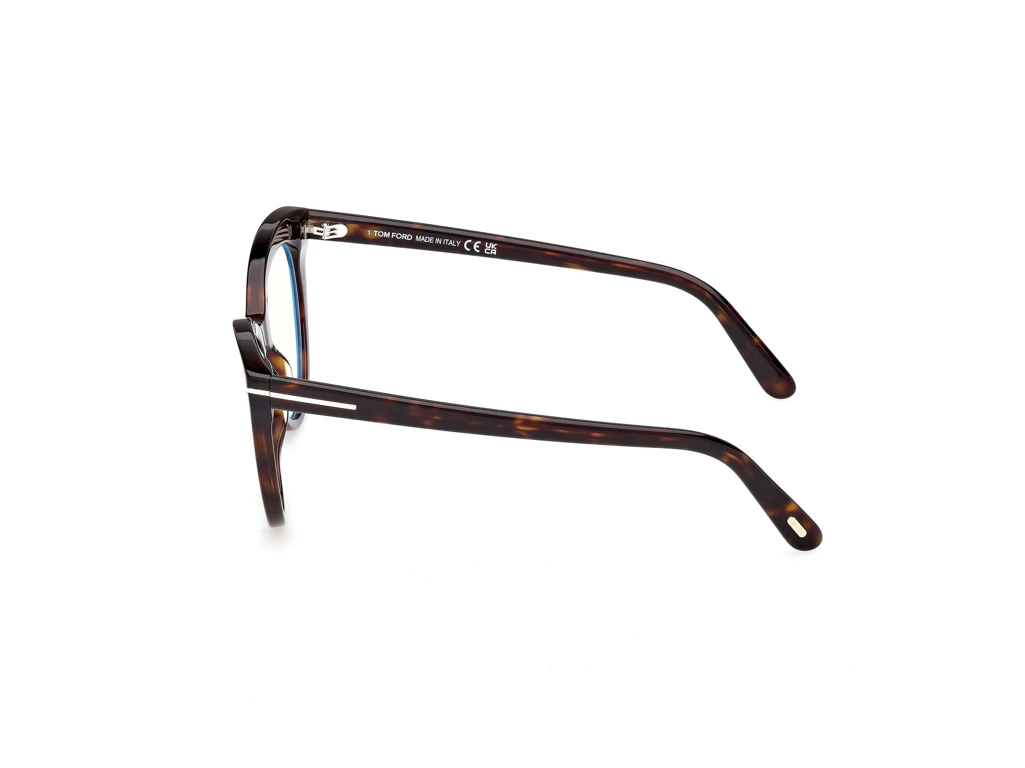 TOM FORD FT6091-B 052 Montature da vista Acetato Havana Cat Eye Normale - immagine 3