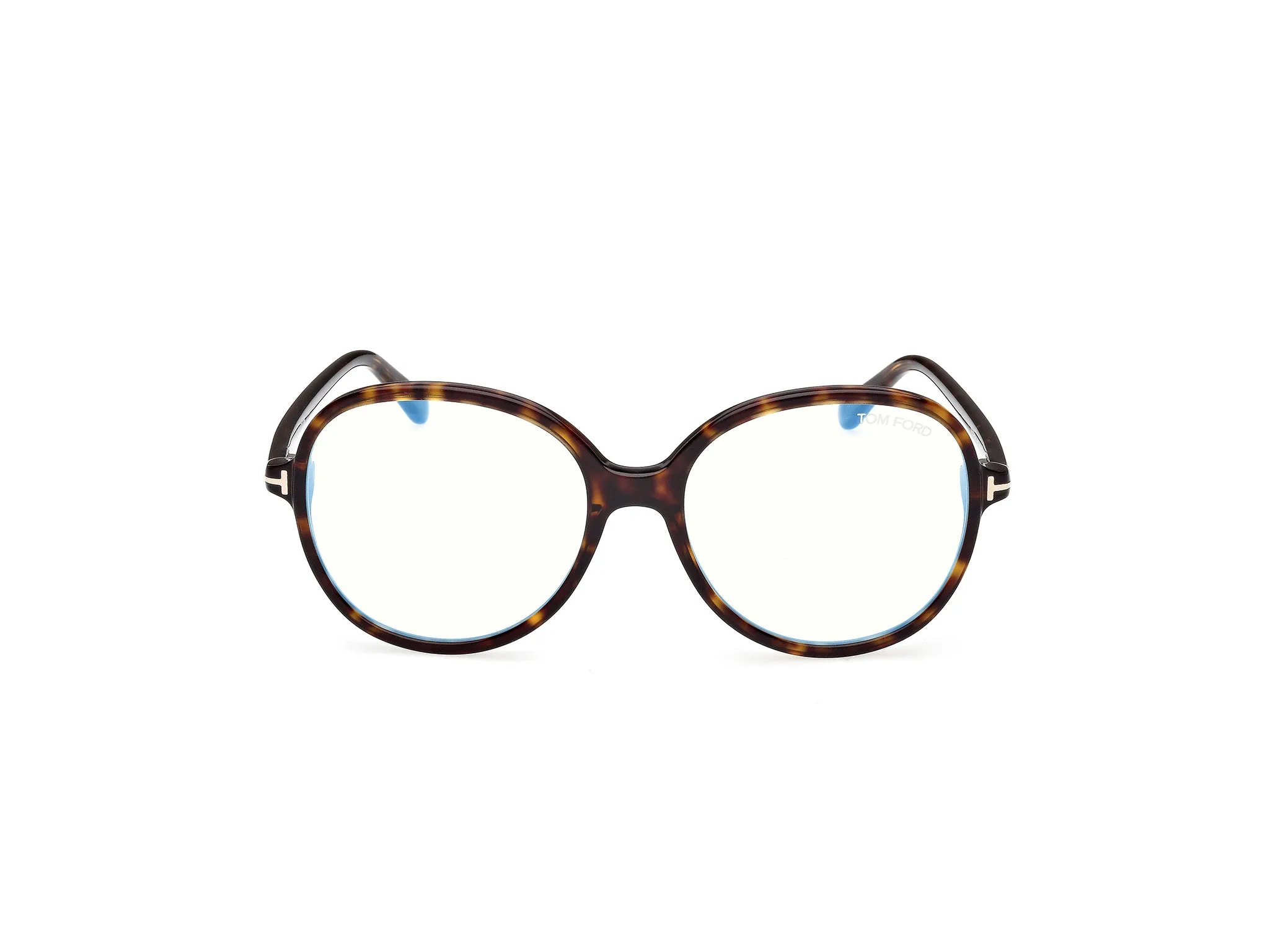 TOM FORD FT6090-B 052 Montature da vista Acetato Havana Rotonda Normale - immagine 2