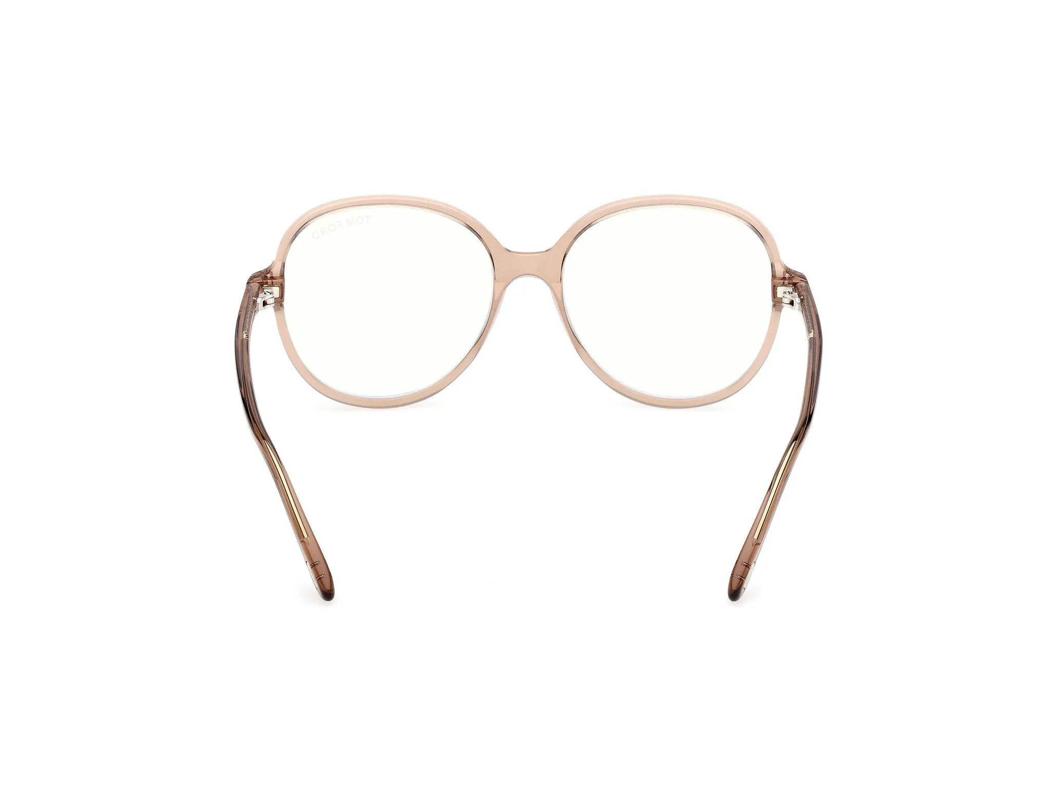 TOM FORD FT6090-B 045 Montature da vista Acetato Marrone Rotonda Normale - immagine 4