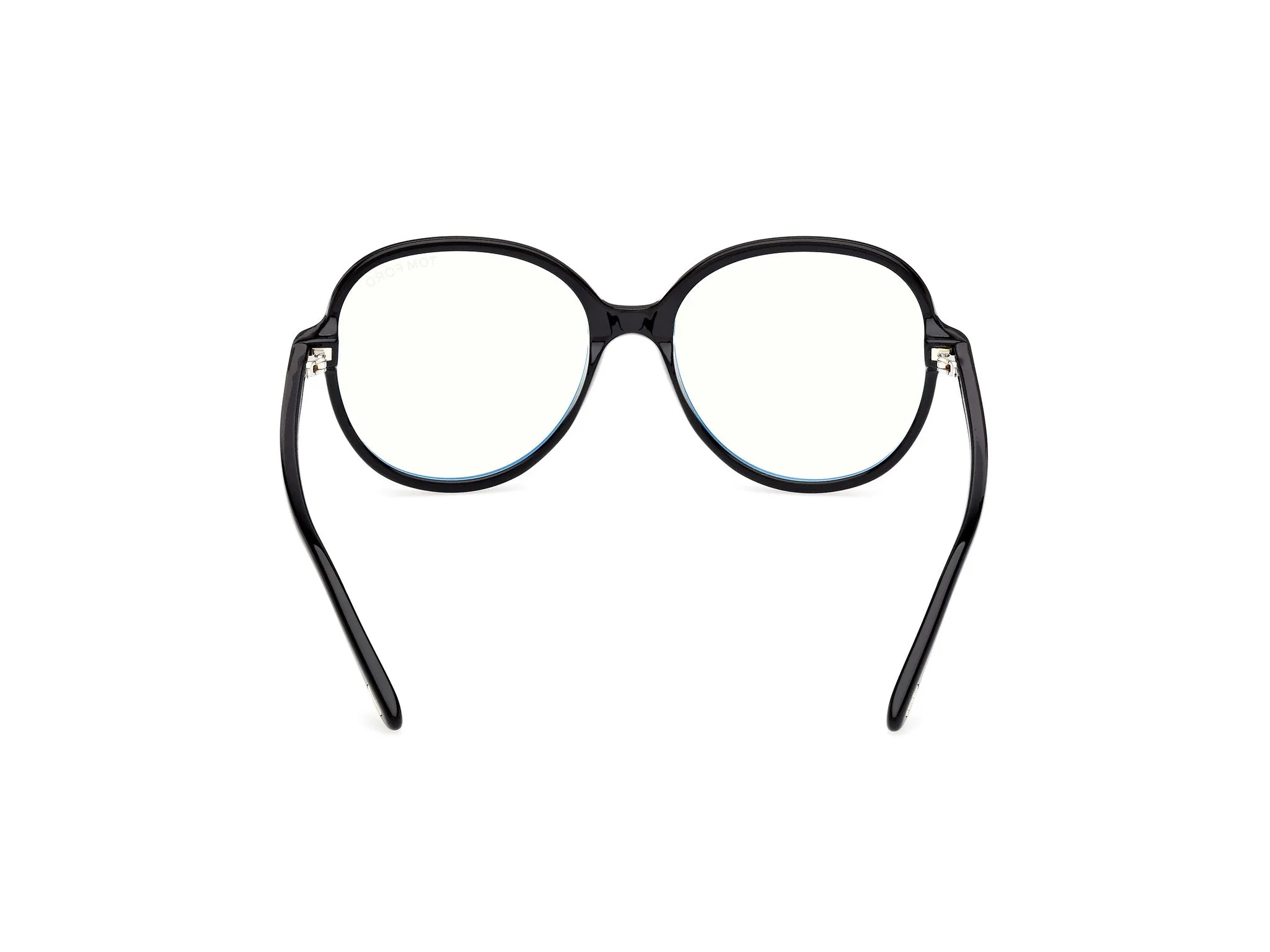 TOM FORD FT6090-B 001 Montature da vista Acetato Nero Rotonda Normale - immagine 4