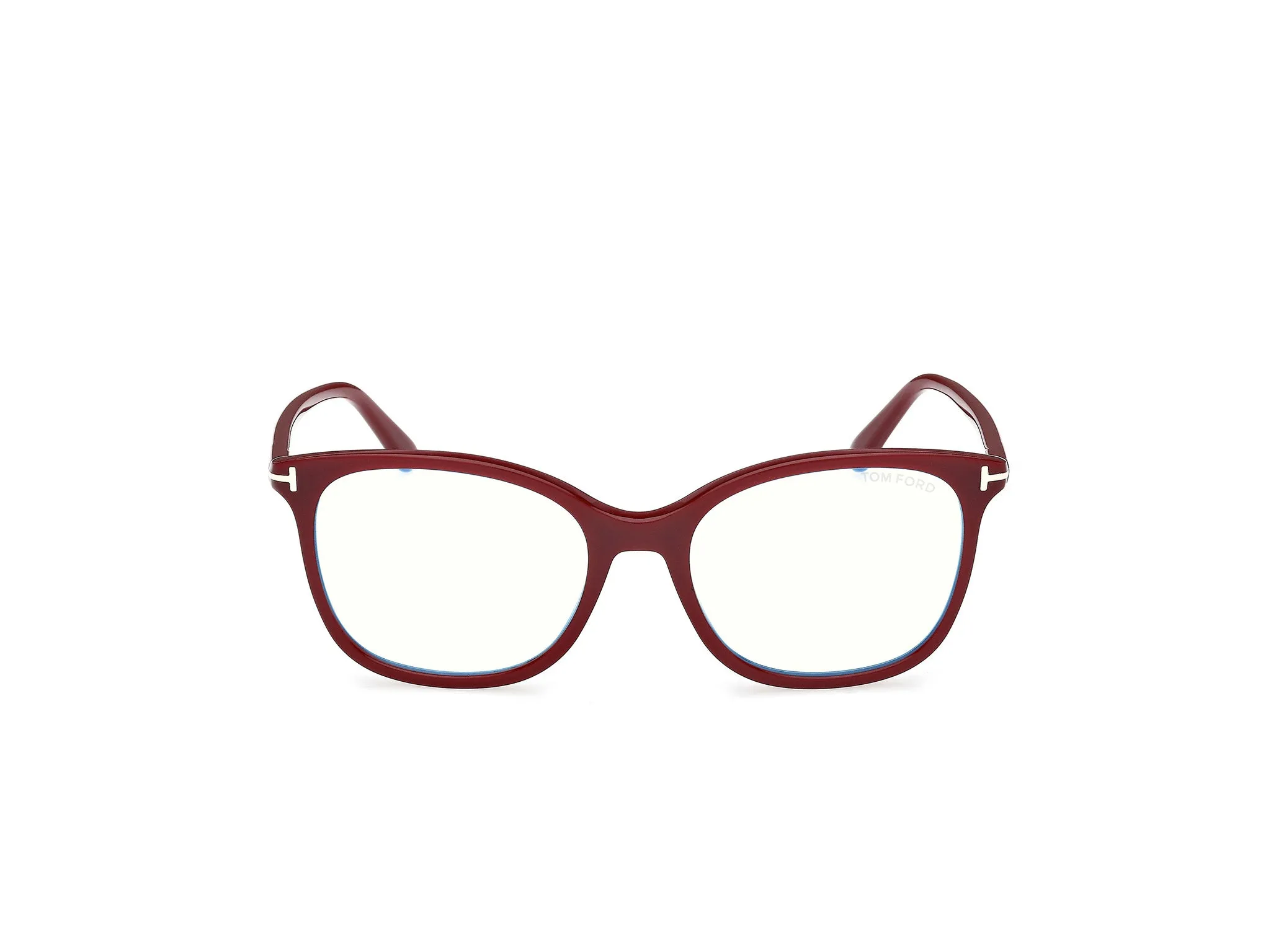 TOM FORD FT6089-B 069 Montature da vista Acetato Bordeaux Squadrata Normale - immagine 2