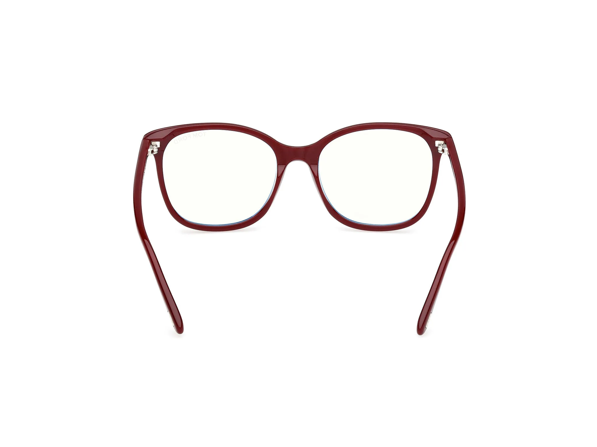 TOM FORD FT6089-B 069 Montature da vista Acetato Bordeaux Squadrata Normale - immagine 4