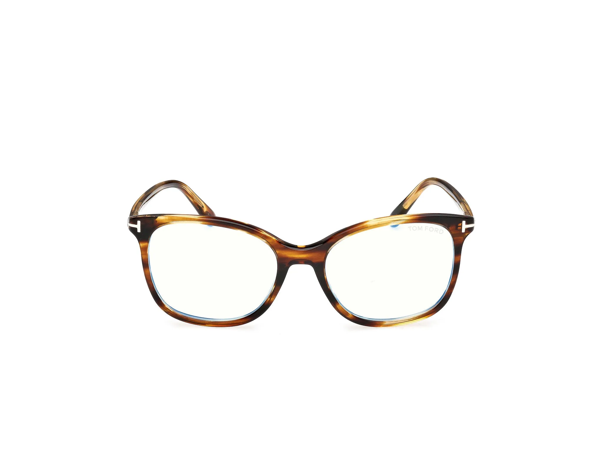TOM FORD FT6089-B 055 Montature da vista Acetato Havana Squadrata Normale - immagine 2