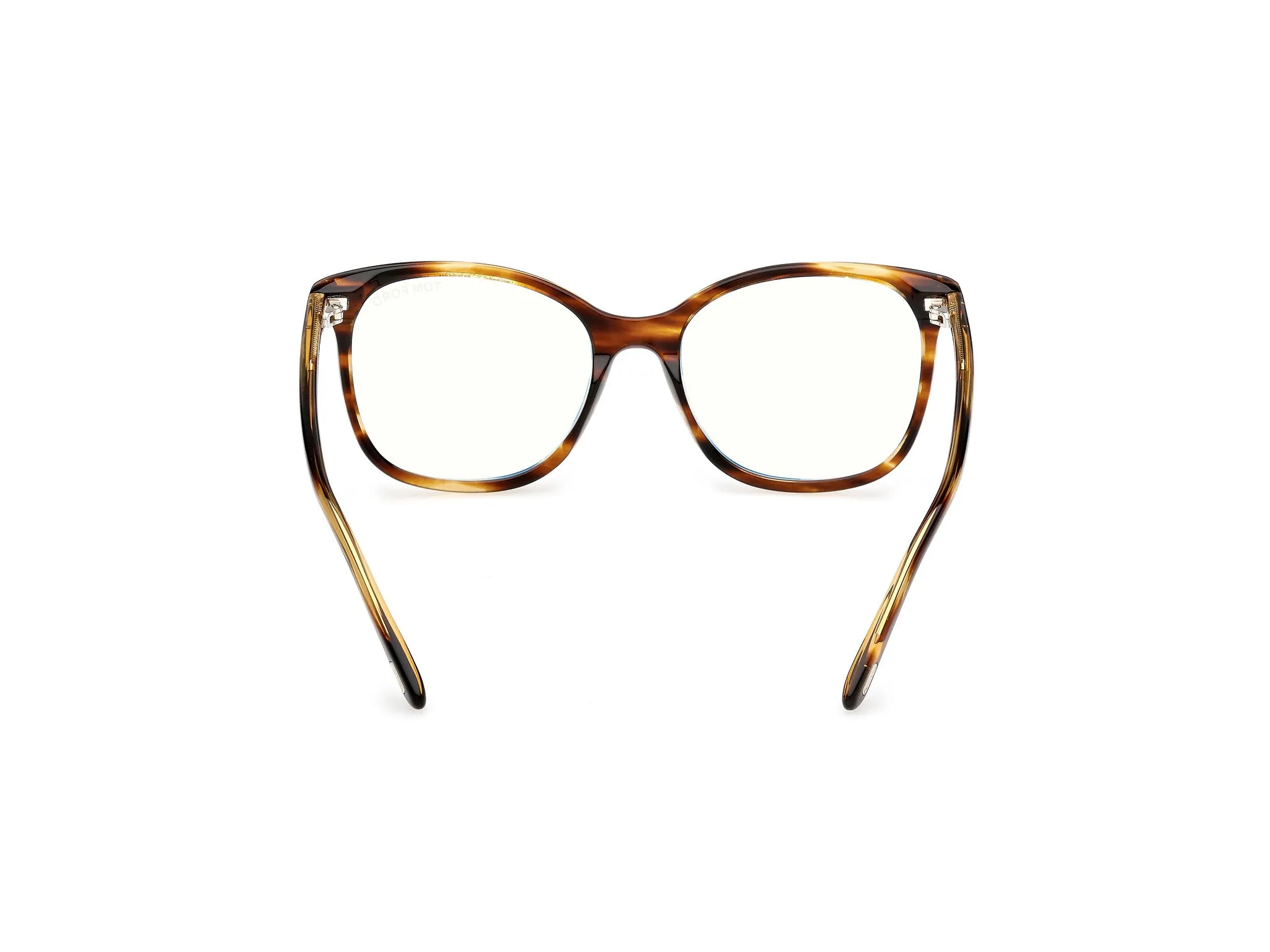 TOM FORD FT6089-B 055 Montature da vista Acetato Havana Squadrata Normale - immagine 4