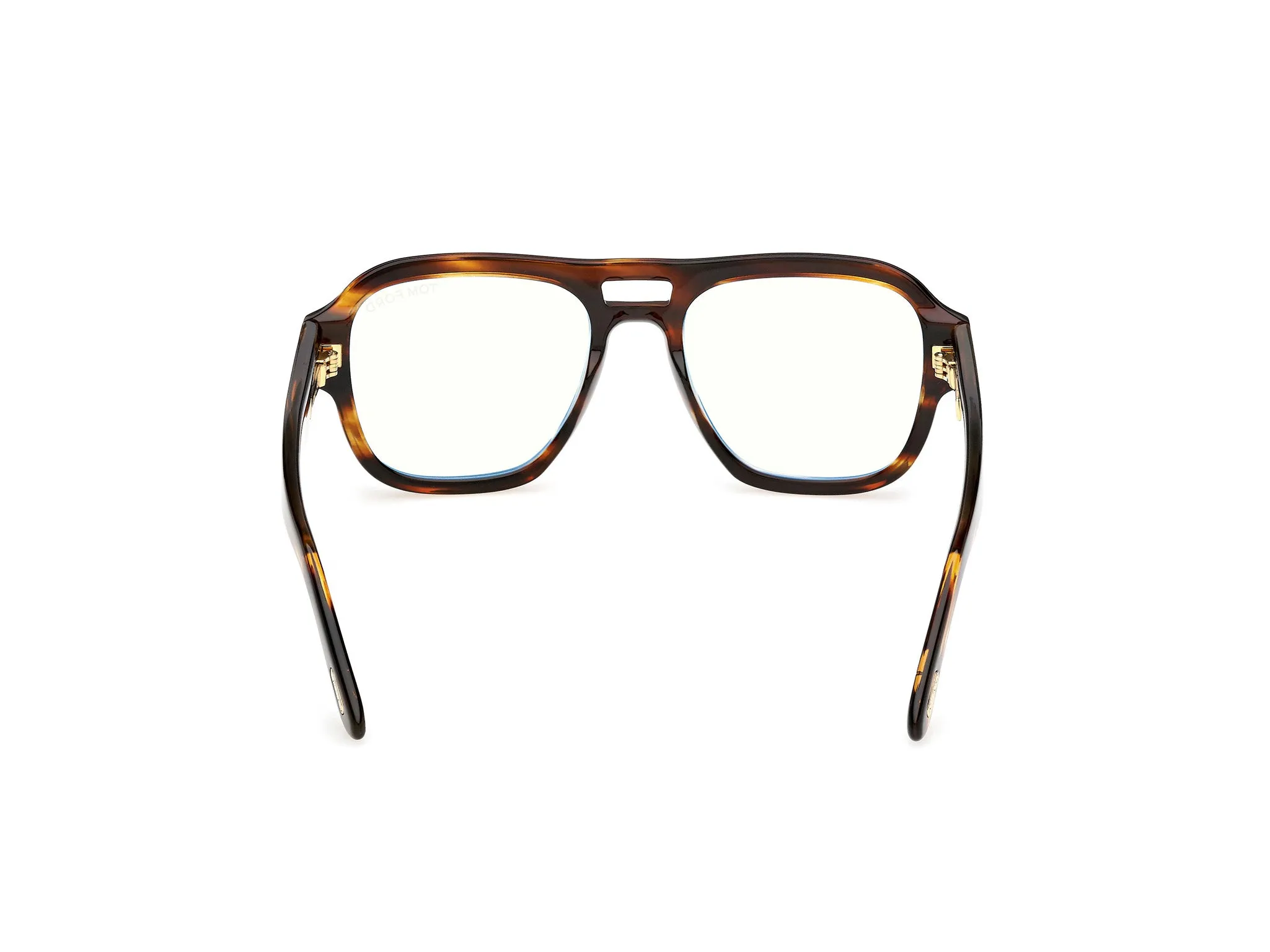 TOM FORD FT6085-B 055 Montature da vista Acetato Havana Squadrata Normale - immagine 4