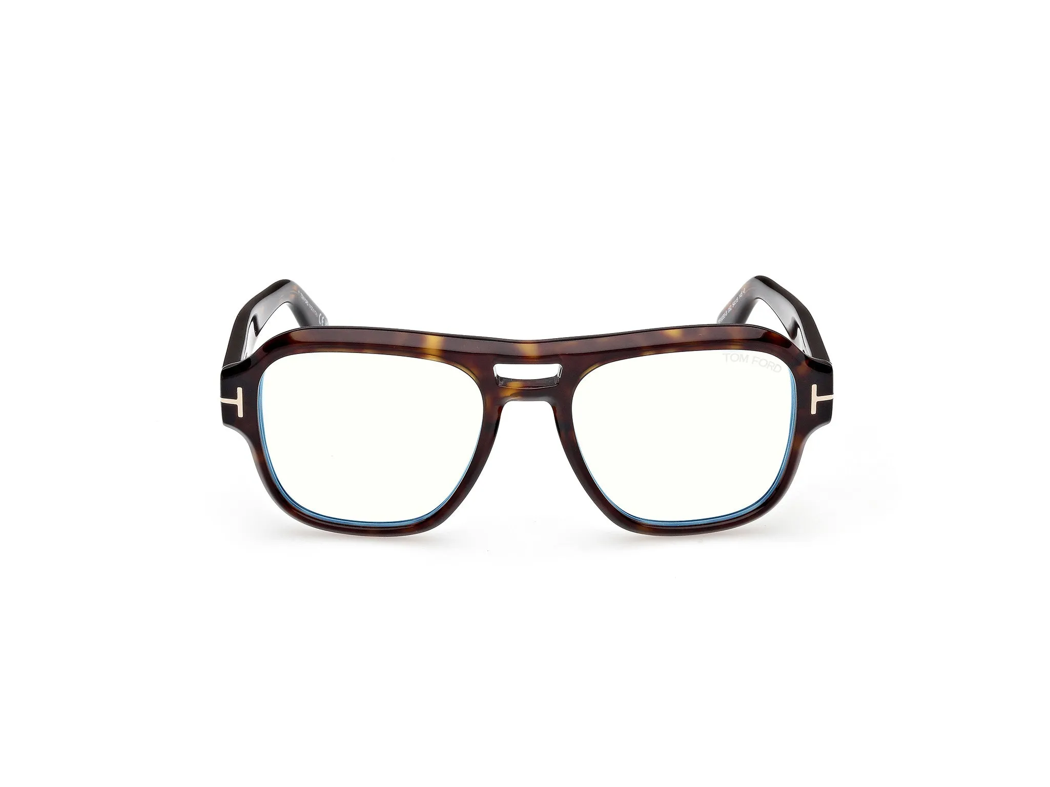 TOM FORD FT6085-B 052 Montature da vista Acetato Havana Squadrata Normale - immagine 2