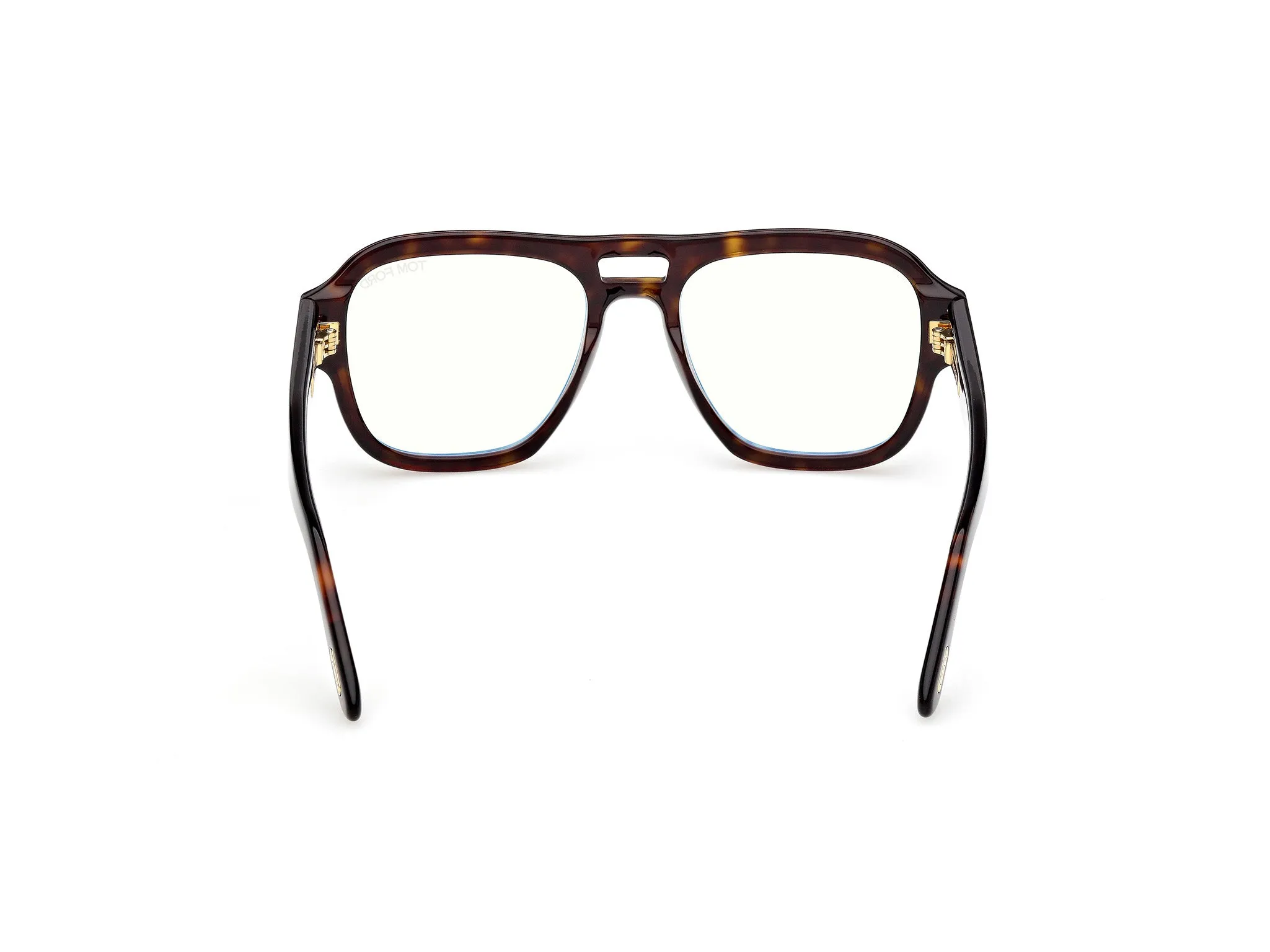 TOM FORD FT6085-B 052 Montature da vista Acetato Havana Squadrata Normale - immagine 4