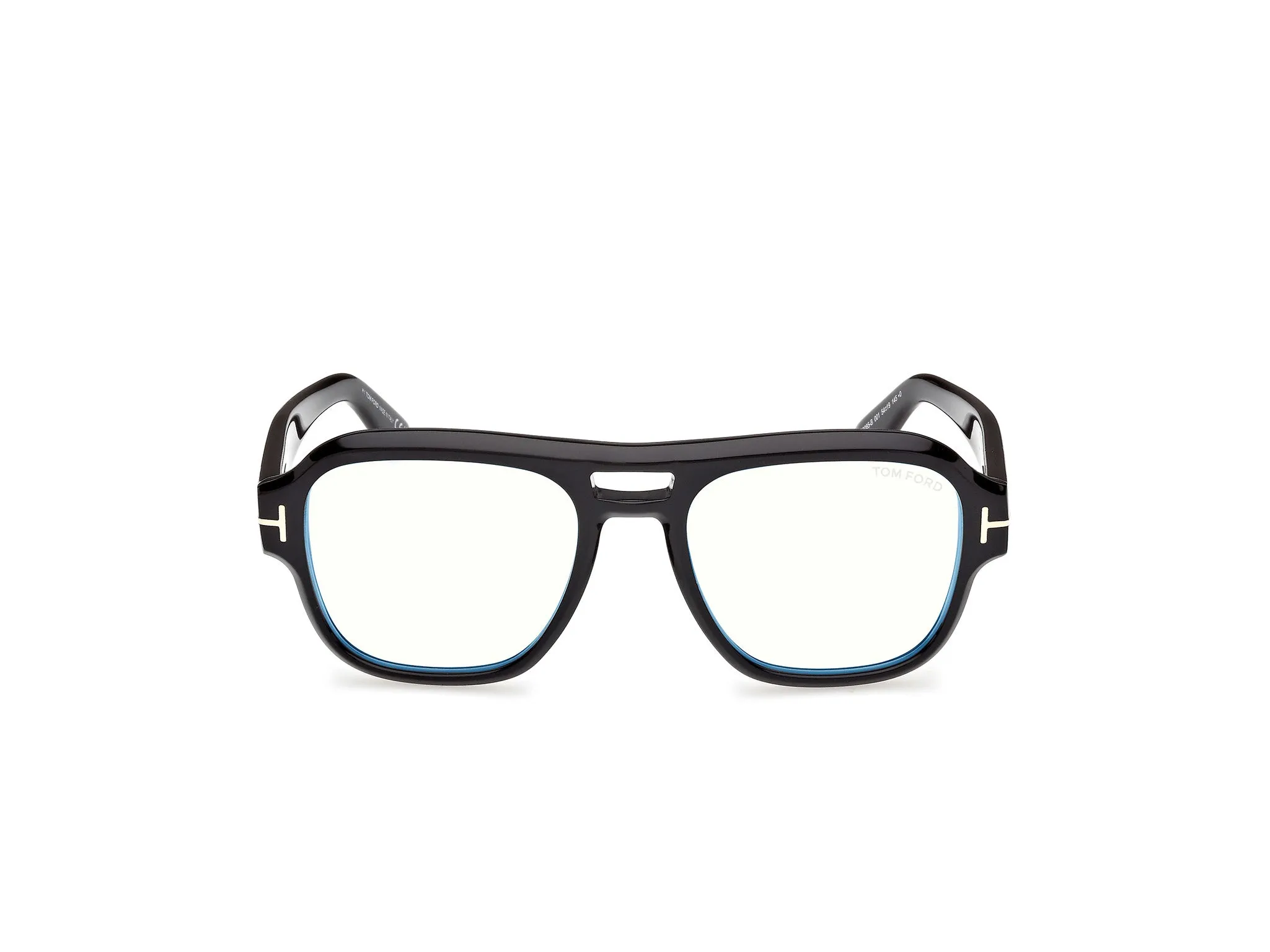 TOM FORD FT6085-B 001 Montature da vista Acetato Nero Squadrata Normale - immagine 2