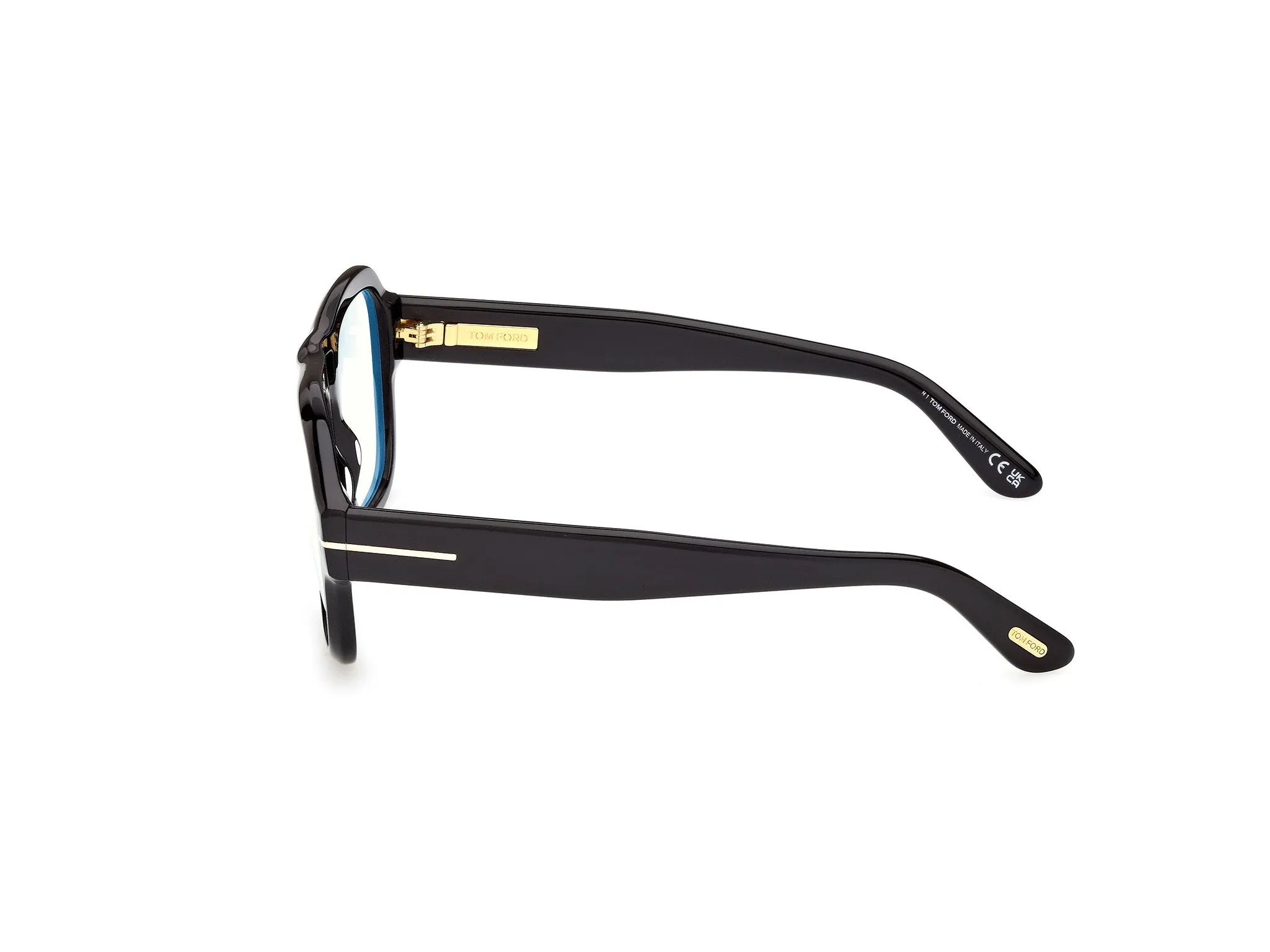TOM FORD FT6085-B 001 Montature da vista Acetato Nero Squadrata Normale - immagine 3