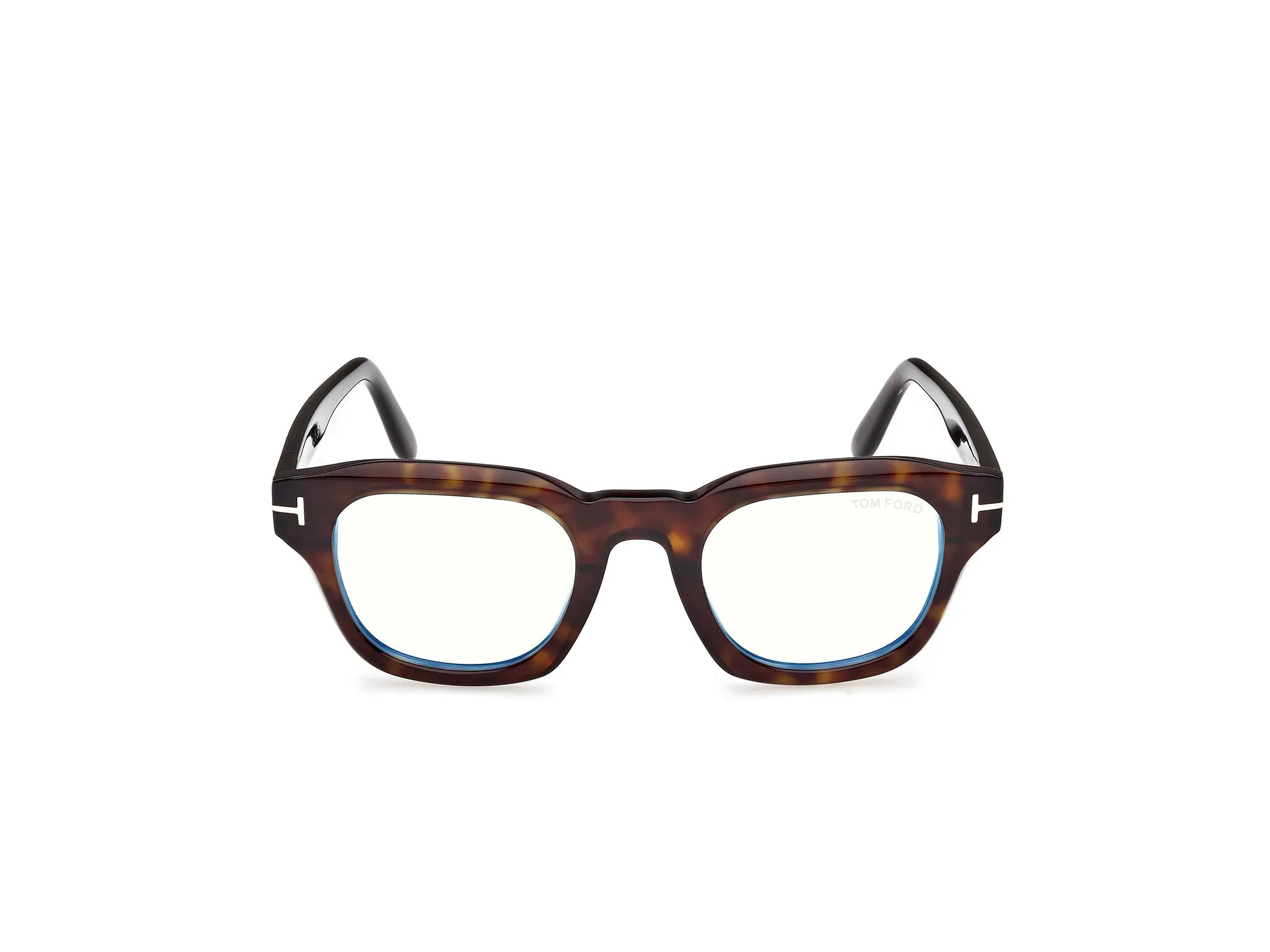 TOM FORD FT6083-B 052 Montature da vista Acetato Havana Squadrata Normale - immagine 2