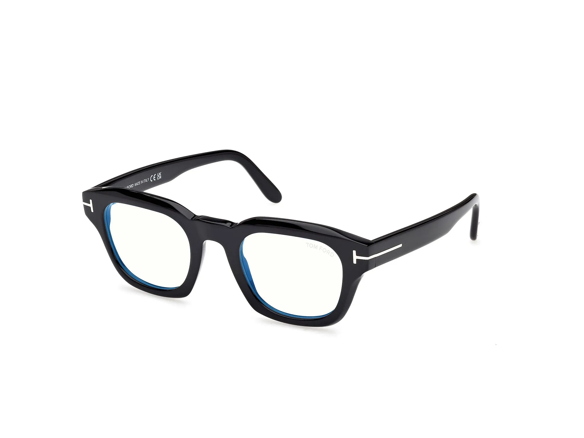 TOM FORD FT6083-B 001 Montature da vista Acetato Nero Squadrata Normale - immagine 1
