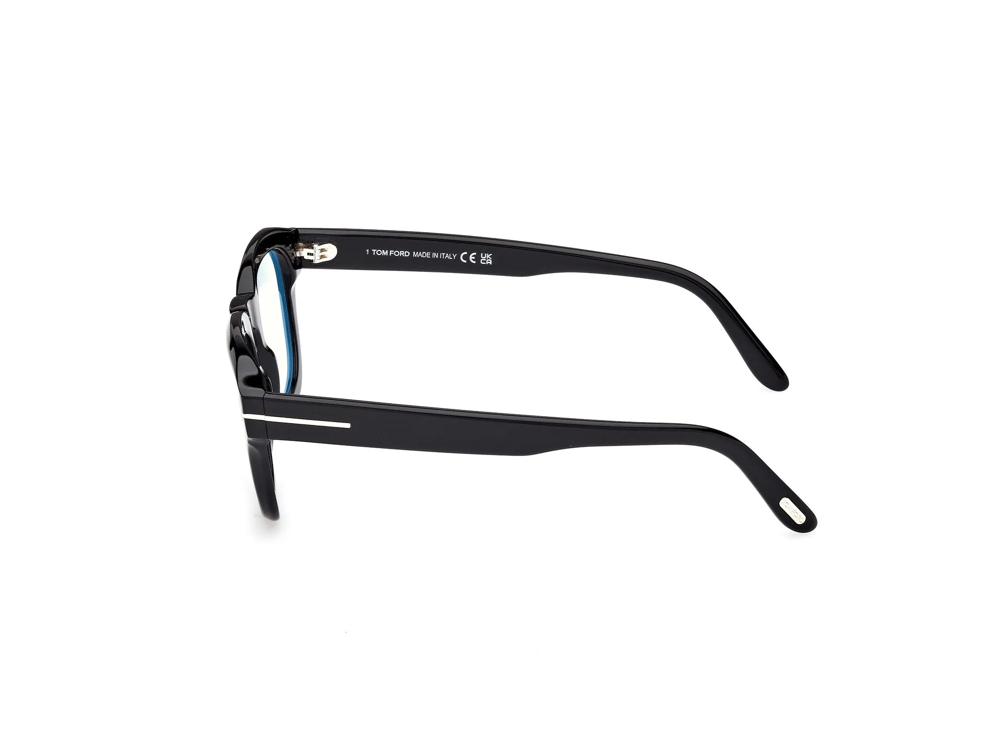 TOM FORD FT6083-B 001 Montature da vista Acetato Nero Squadrata Normale - immagine 3