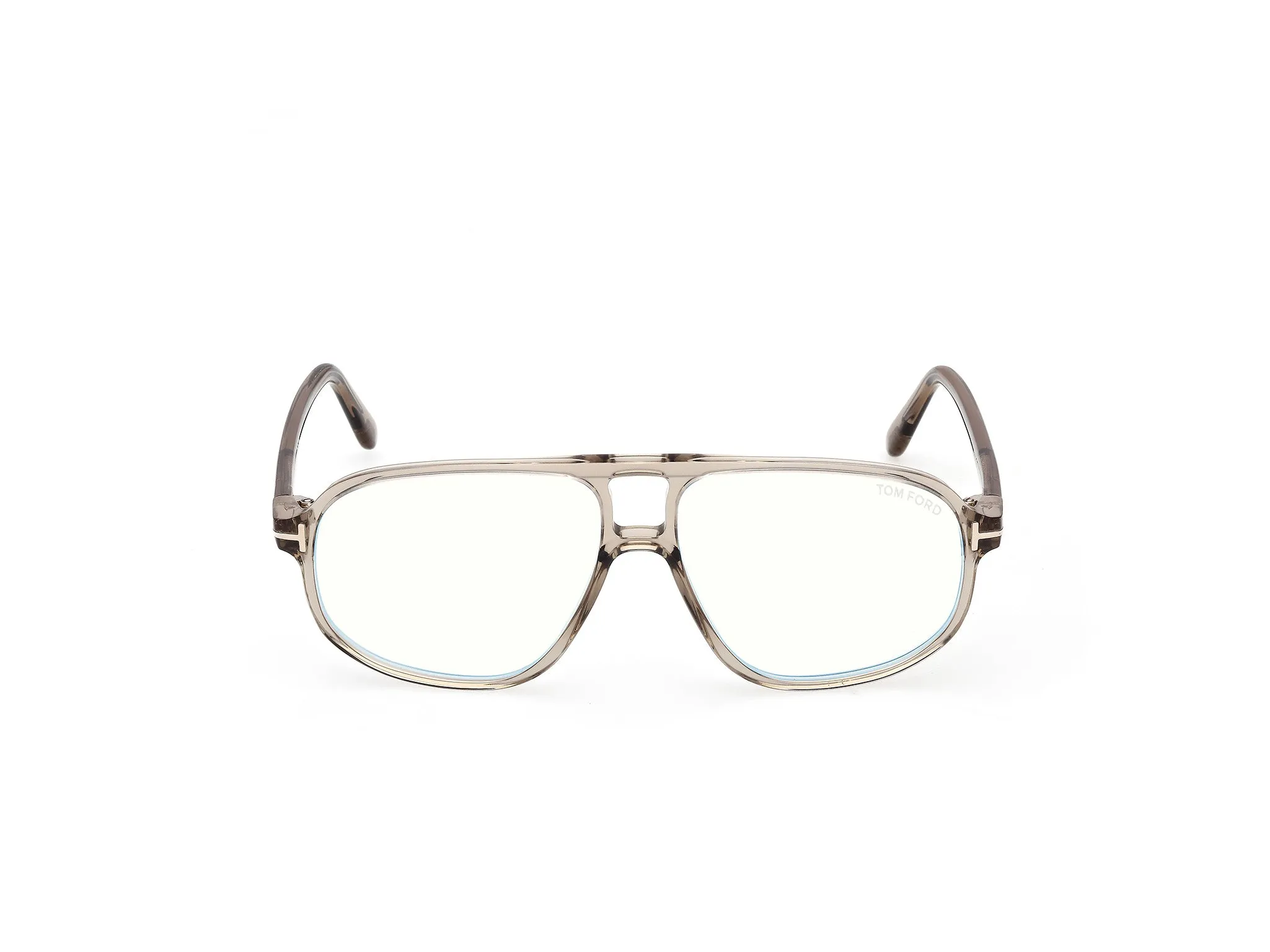 TOM FORD FT6082-B 051 Montature da vista Acetato Grigio Squadrata Normale - immagine 2