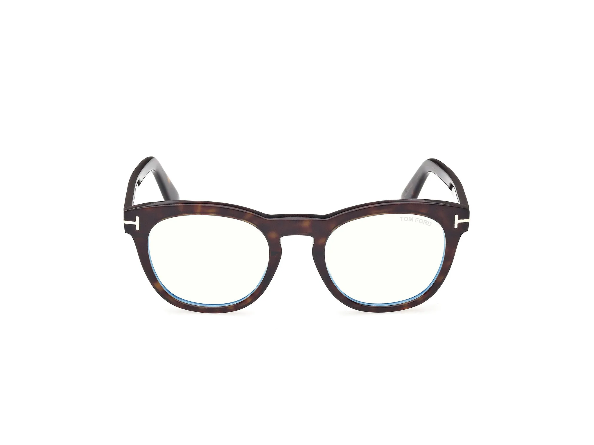 TOM FORD FT6081-B 052 Montature da vista Acetato Havana Rotonda Normale - immagine 2