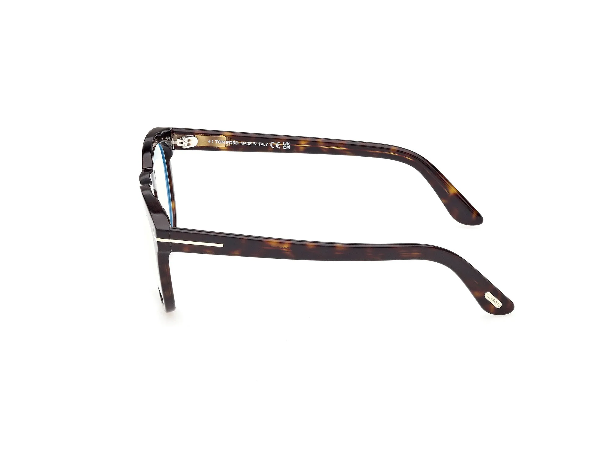 TOM FORD FT6081-B 052 Montature da vista Acetato Havana Rotonda Normale - immagine 3