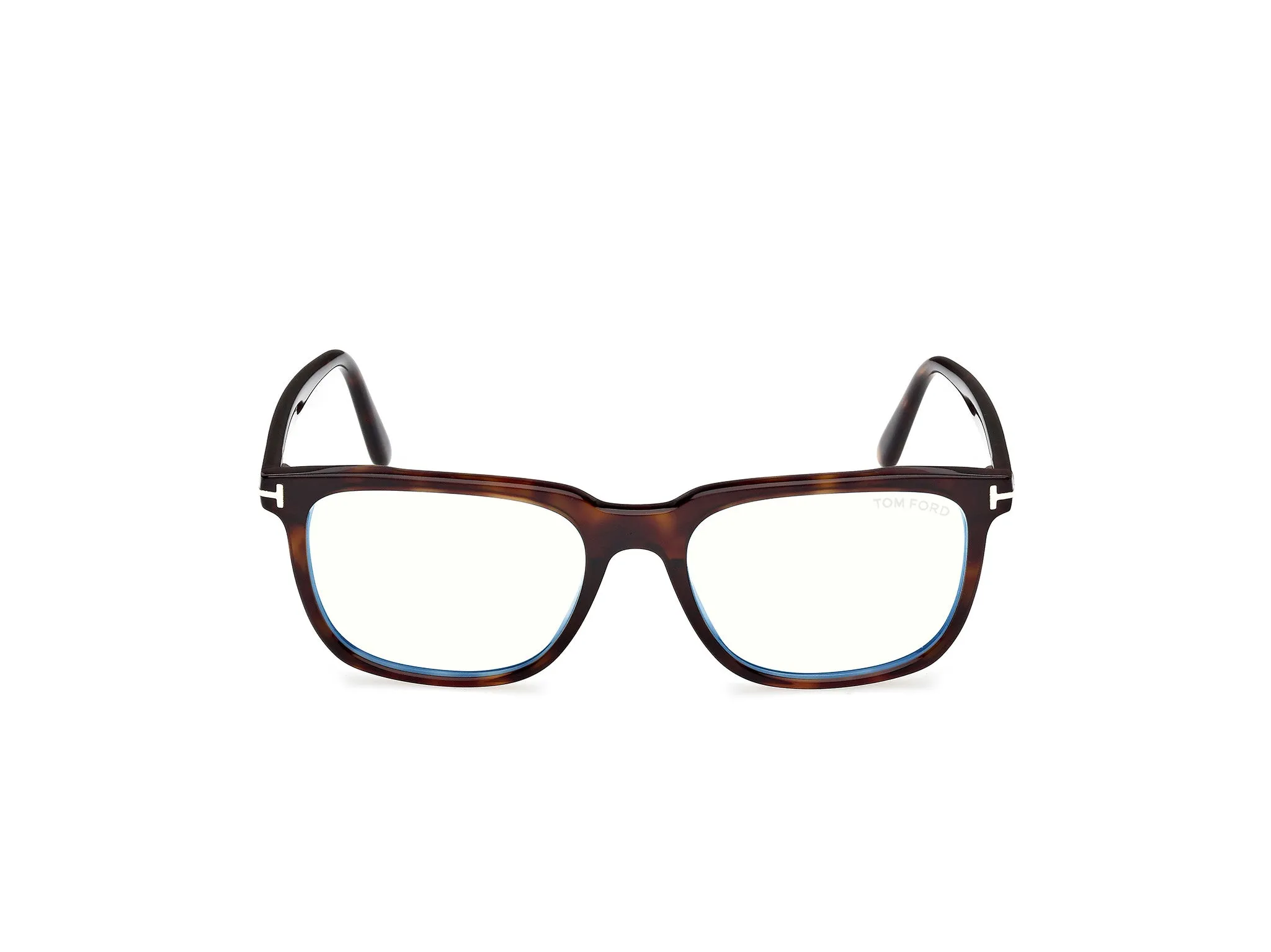 TOM FORD FT6080-B 052 Montature da vista Acetato Havana Squadrata Normale - immagine 2