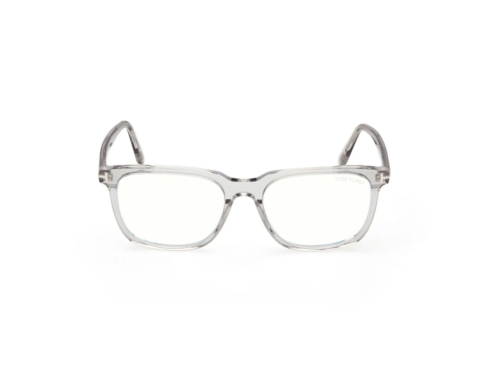 TOM FORD FT6080-B 020 Montature da vista Acetato Grigio Squadrata Normale - immagine 2