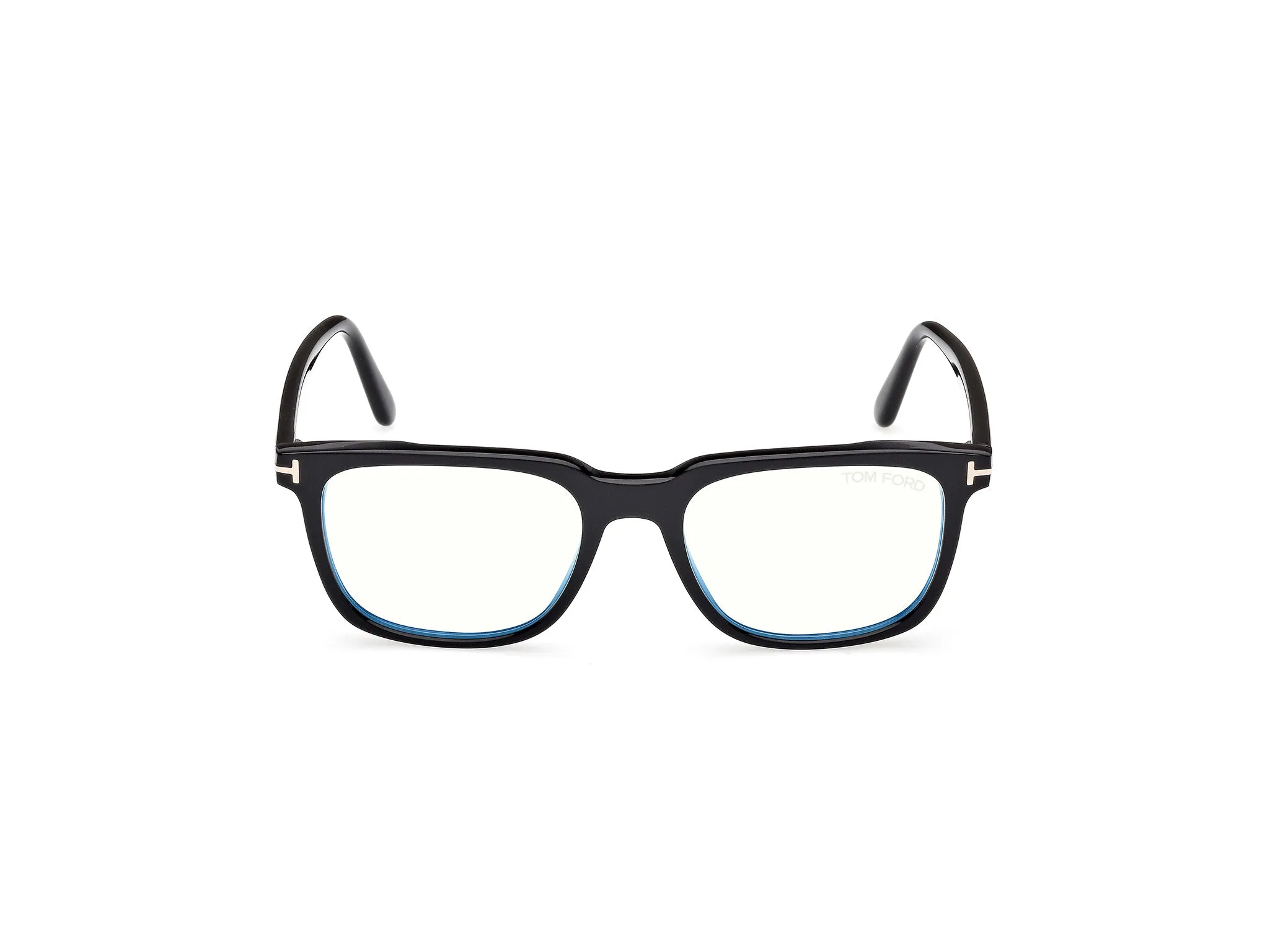 TOM FORD FT6080-B 001 Montature da vista Acetato Nero Squadrata Normale - immagine 2