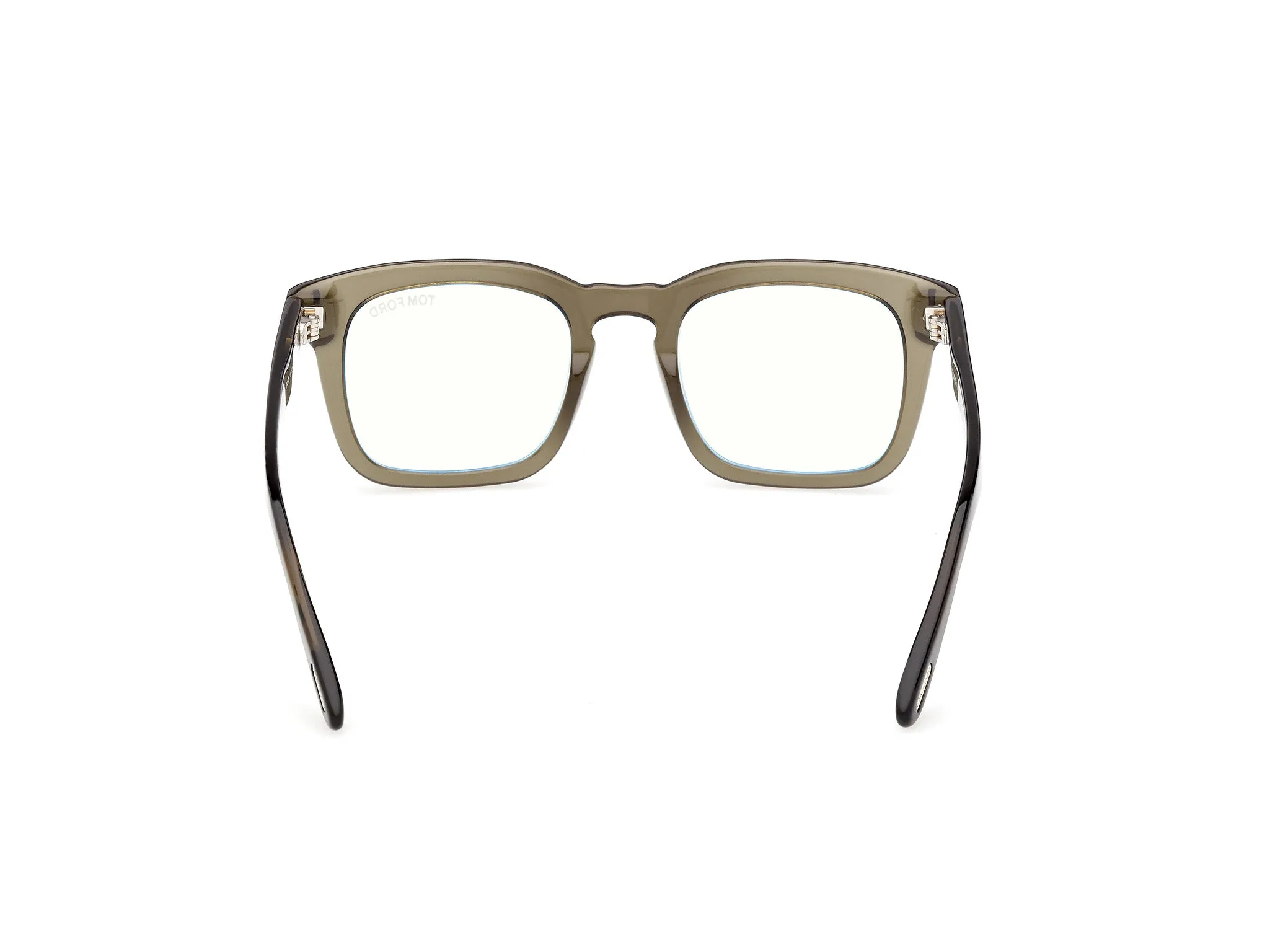 TOM FORD FT6025-B 096 Montature da vista Acetato Verde Squadrata Normale - immagine 4