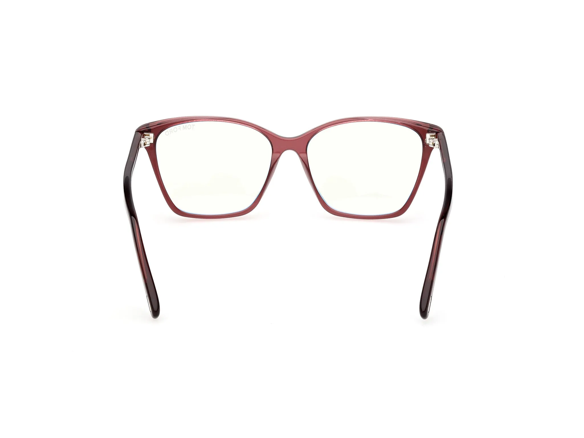 TOM FORD FT5949-B 069 Montature da vista Acetato Bordeaux Cat Eye Normale - immagine 4