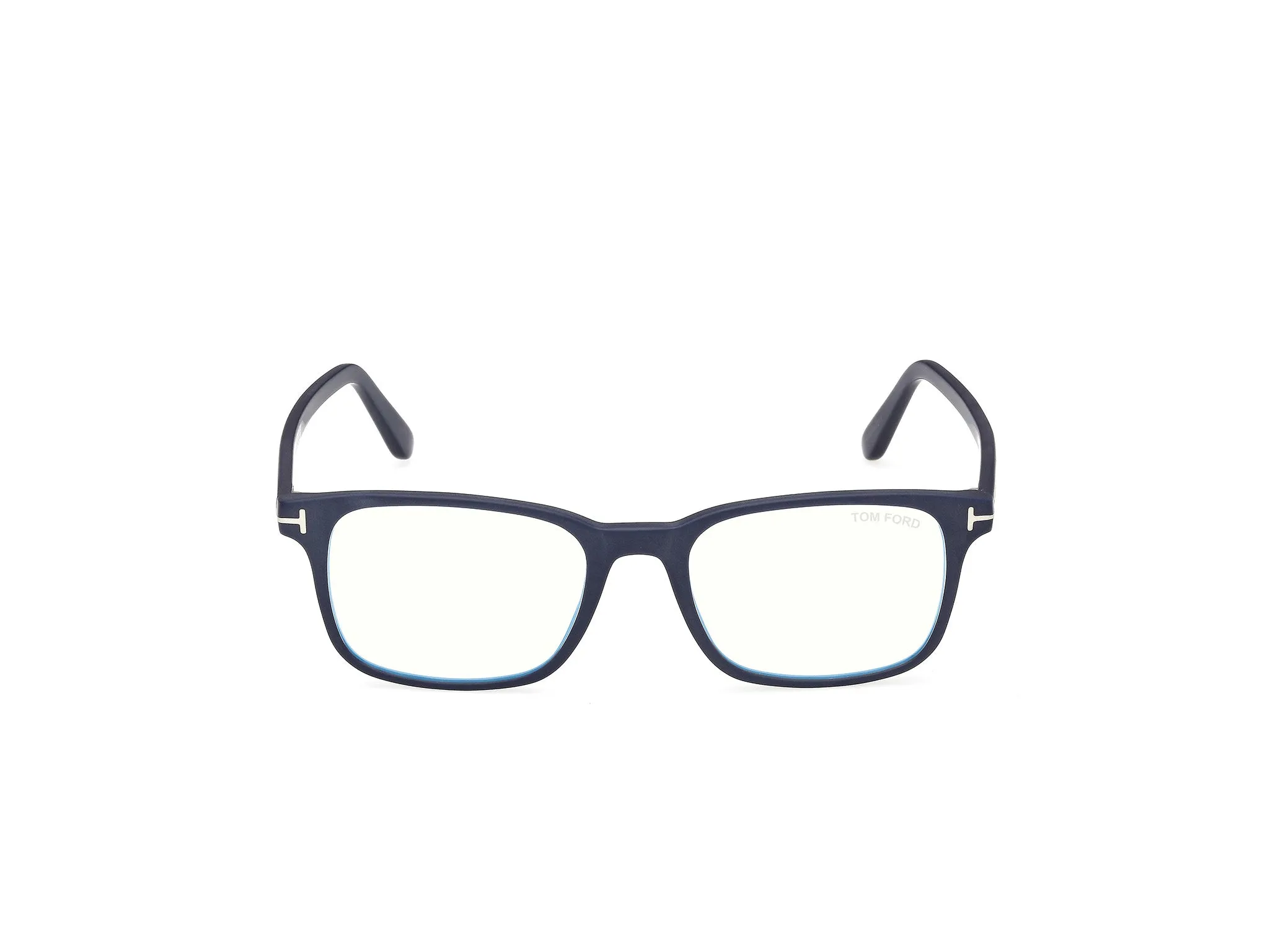 TOM FORD FT5831-B 091 Montature da vista Acetato Blu Squadrata Normale - immagine 2