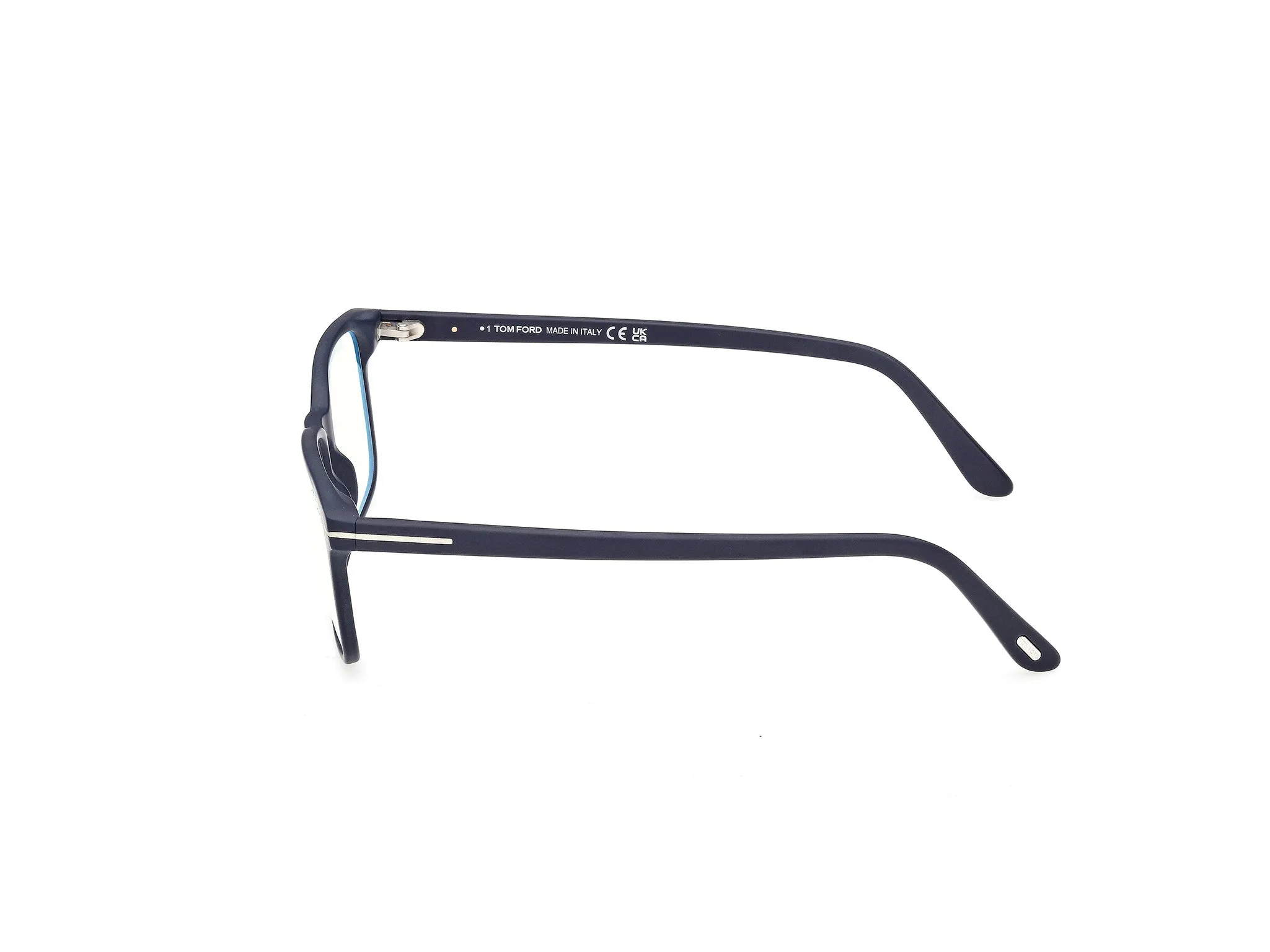 TOM FORD FT5831-B 091 Montature da vista Acetato Blu Squadrata Normale - immagine 3