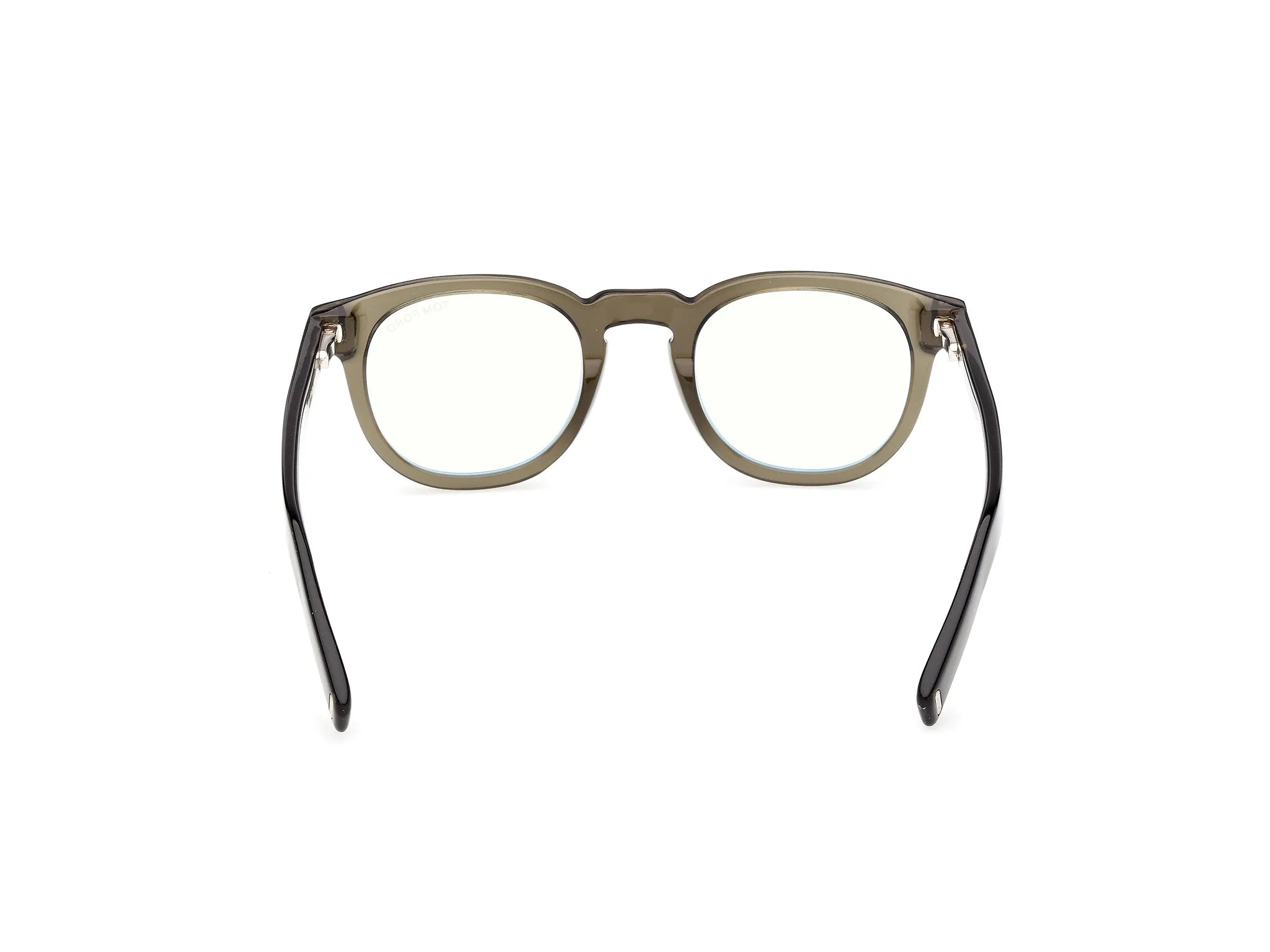 TOM FORD FT5629-B 096 Montature da vista Acetato Verde Rotonda Normale - immagine 4