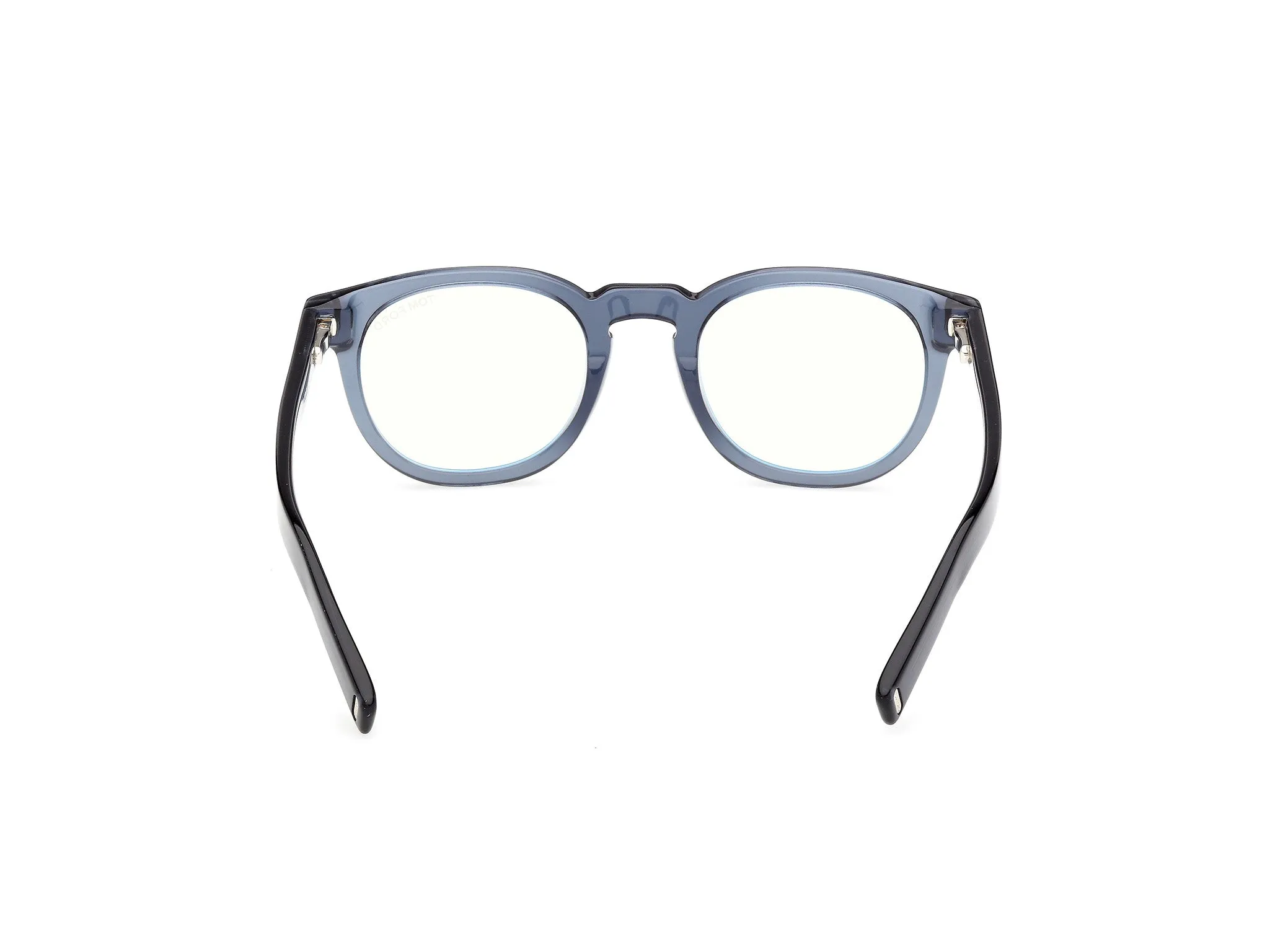 TOM FORD FT5629-B 090 Montature da vista Acetato Blu Rotonda Normale - immagine 4