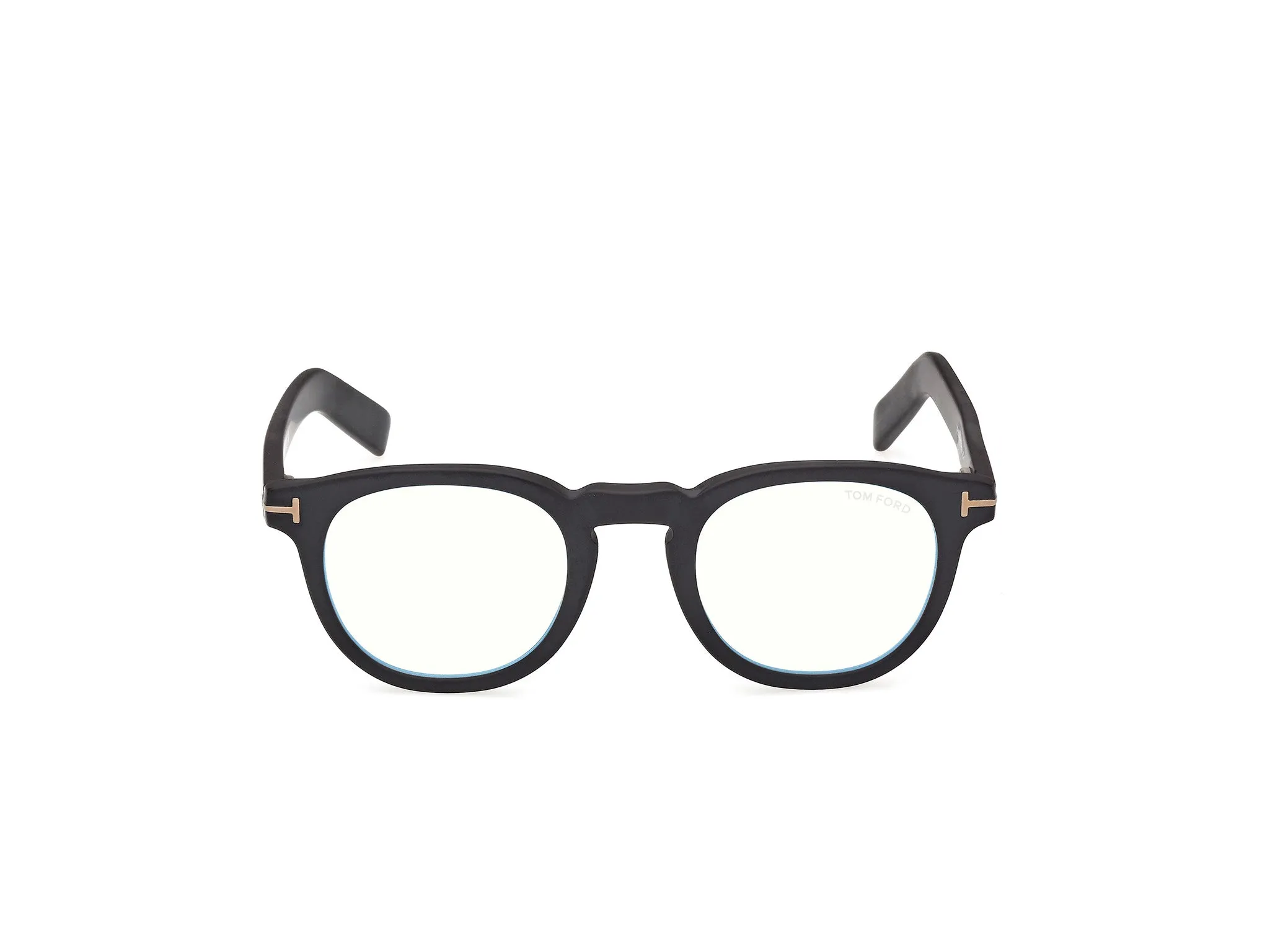 TOM FORD FT5629-B 002 Montature da vista Acetato Nero Rotonda Normale - immagine 2