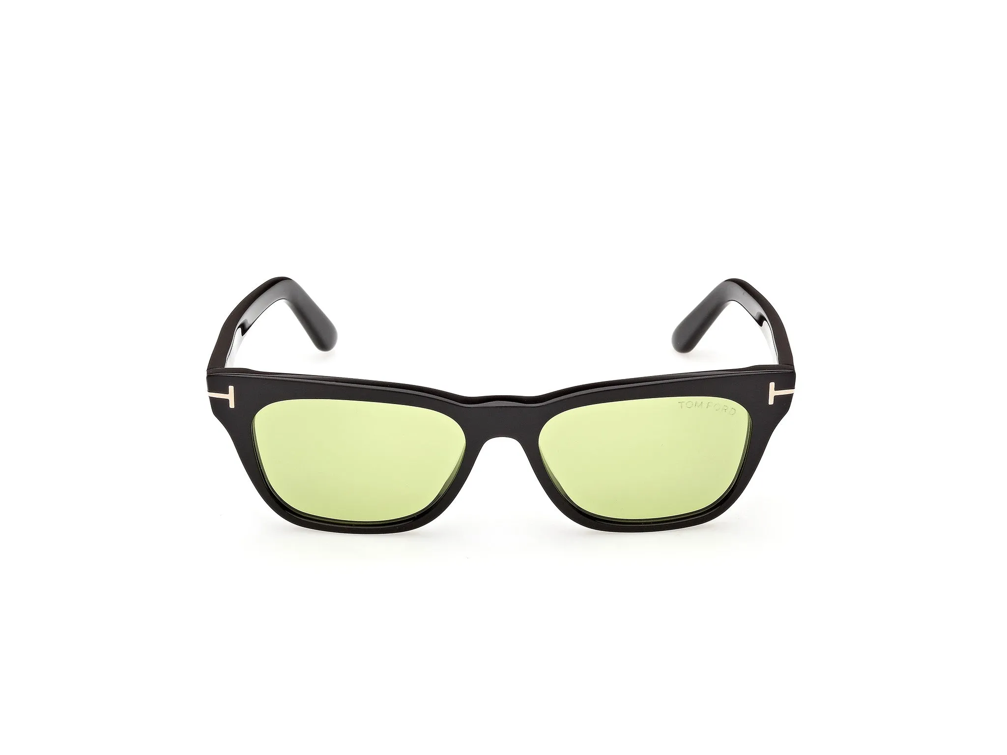 TOM FORD FT1362 PENN-02 01N Occhiali da sole Acetato Nero Verde Squadrata Normale - immagine 2