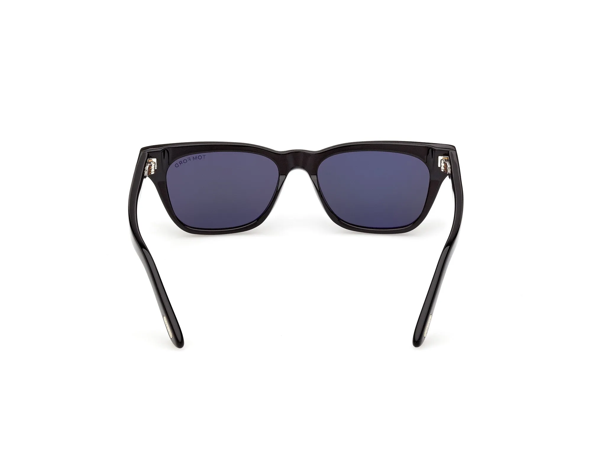 TOM FORD FT1362 PENN-02 01A Occhiali da sole Acetato Nero Fumo Squadrata Normale - immagine 4