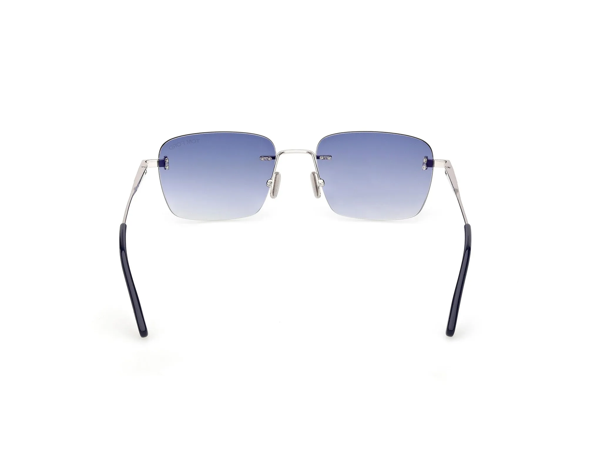TOM FORD FT1354 JAKE-02 16W Occhiali da sole Metallo Palladio Blu Squadrata Normale - immagine 4