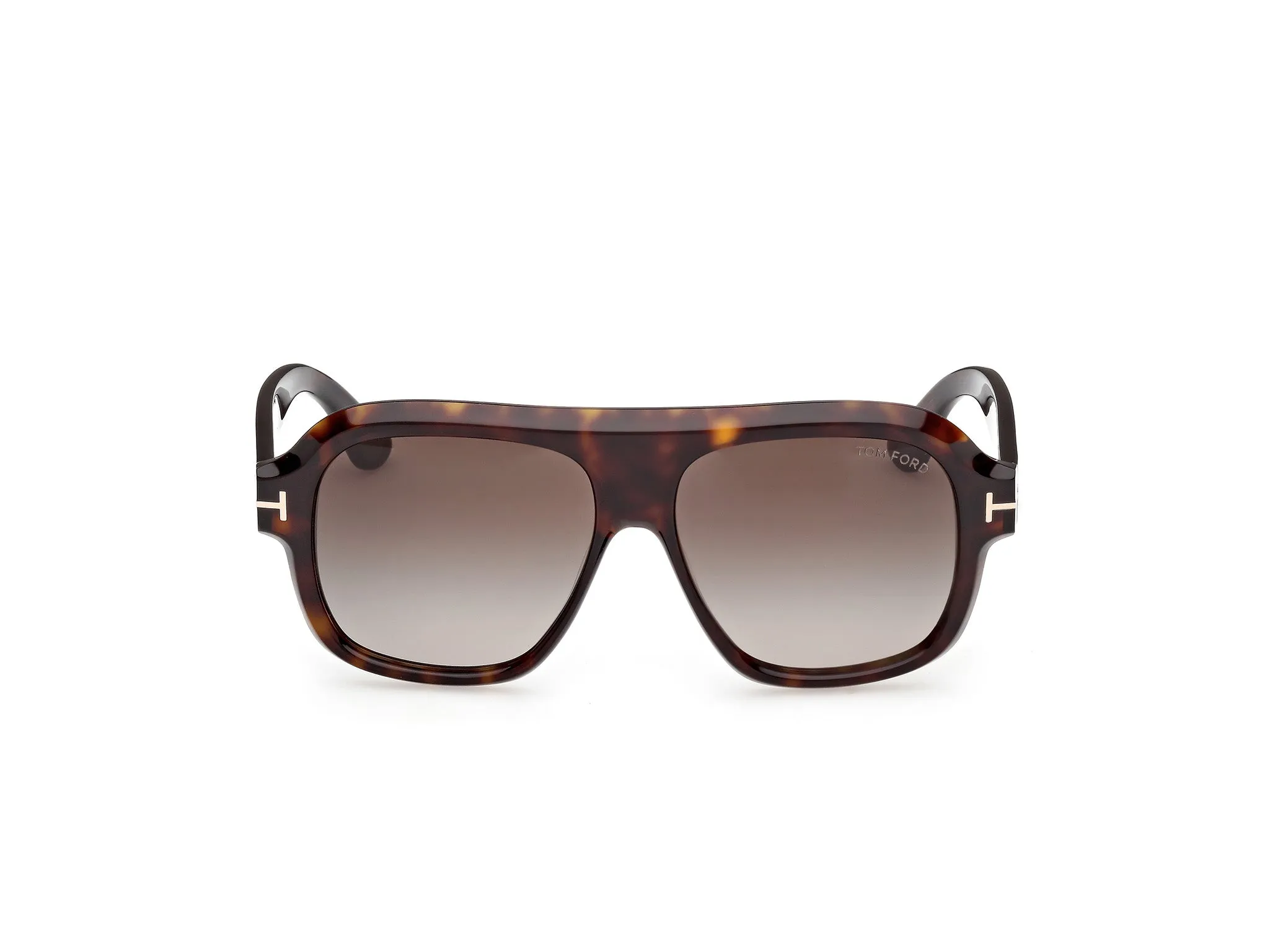 TOM FORD FT1324 RHONDA-02 52K Occhiali da sole Acetato Havana Roviex Pilot Normale - immagine 2