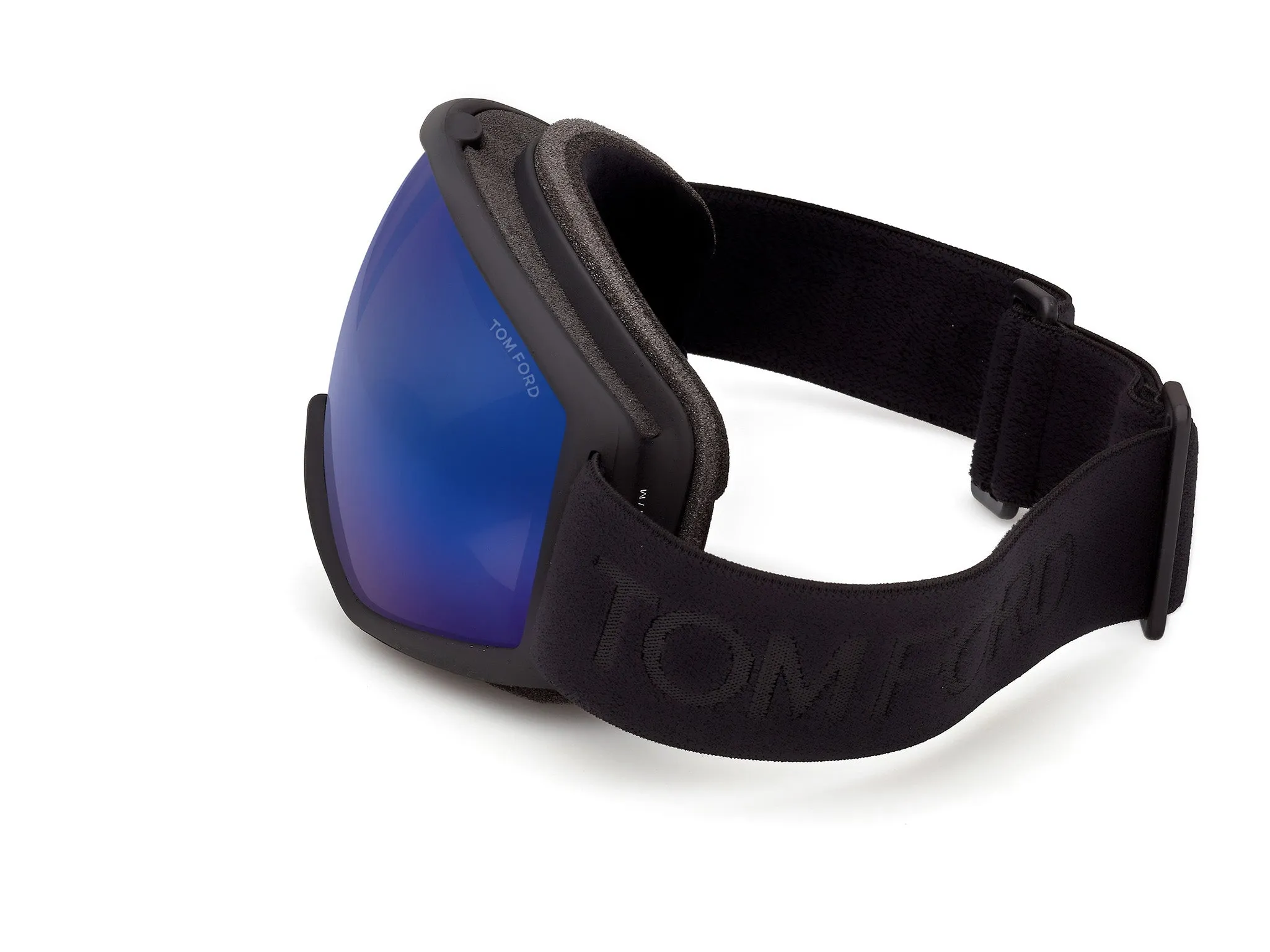 TOM FORD FT1321 01X Maschere da sci Iniettato Nero Blu Maschera Normale - immagine 3