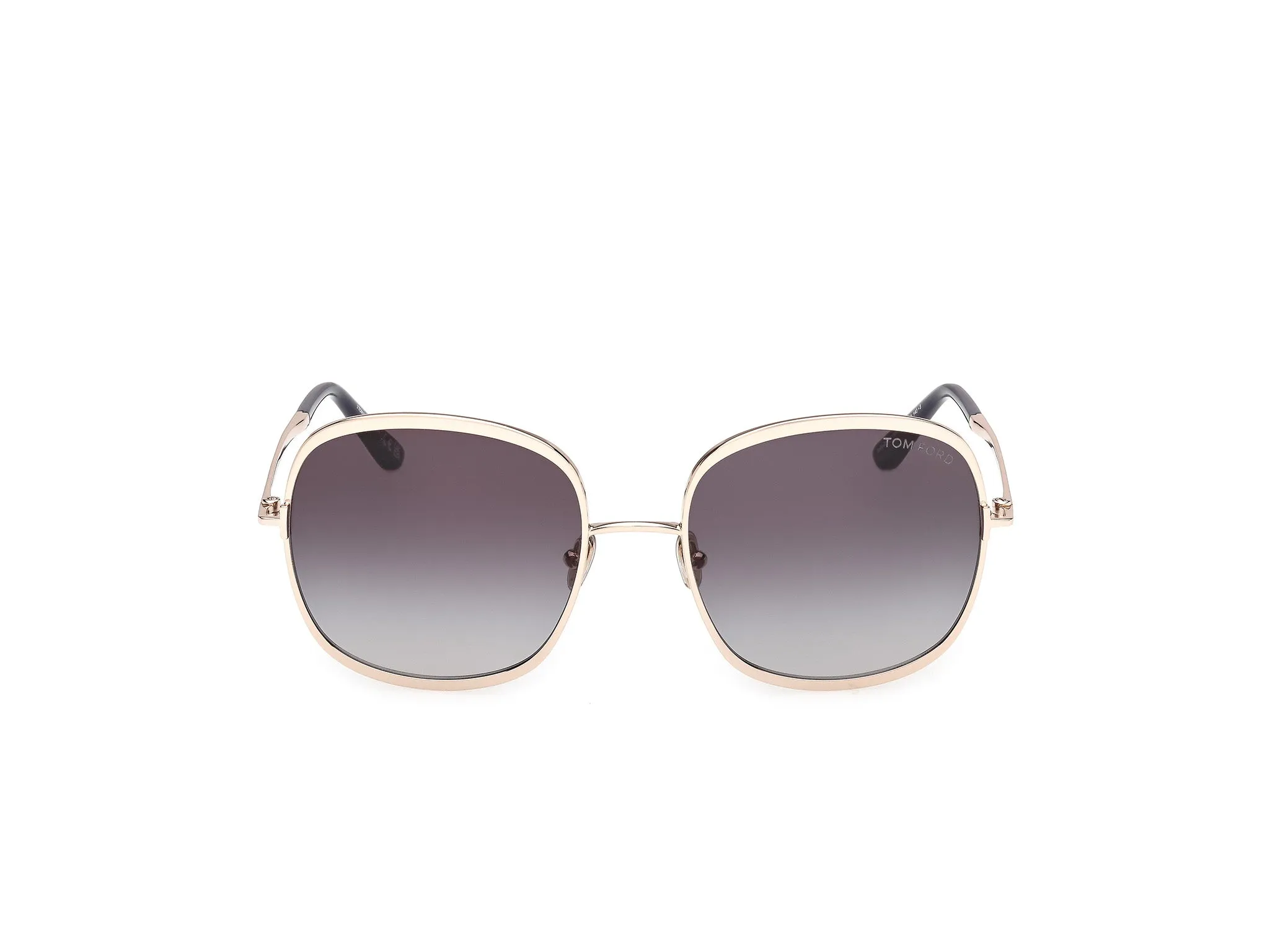 TOM FORD FT1320 SOFIA-02 28W Occhiali da sole Metallo Oro Blu Rotonda Normale - immagine 2