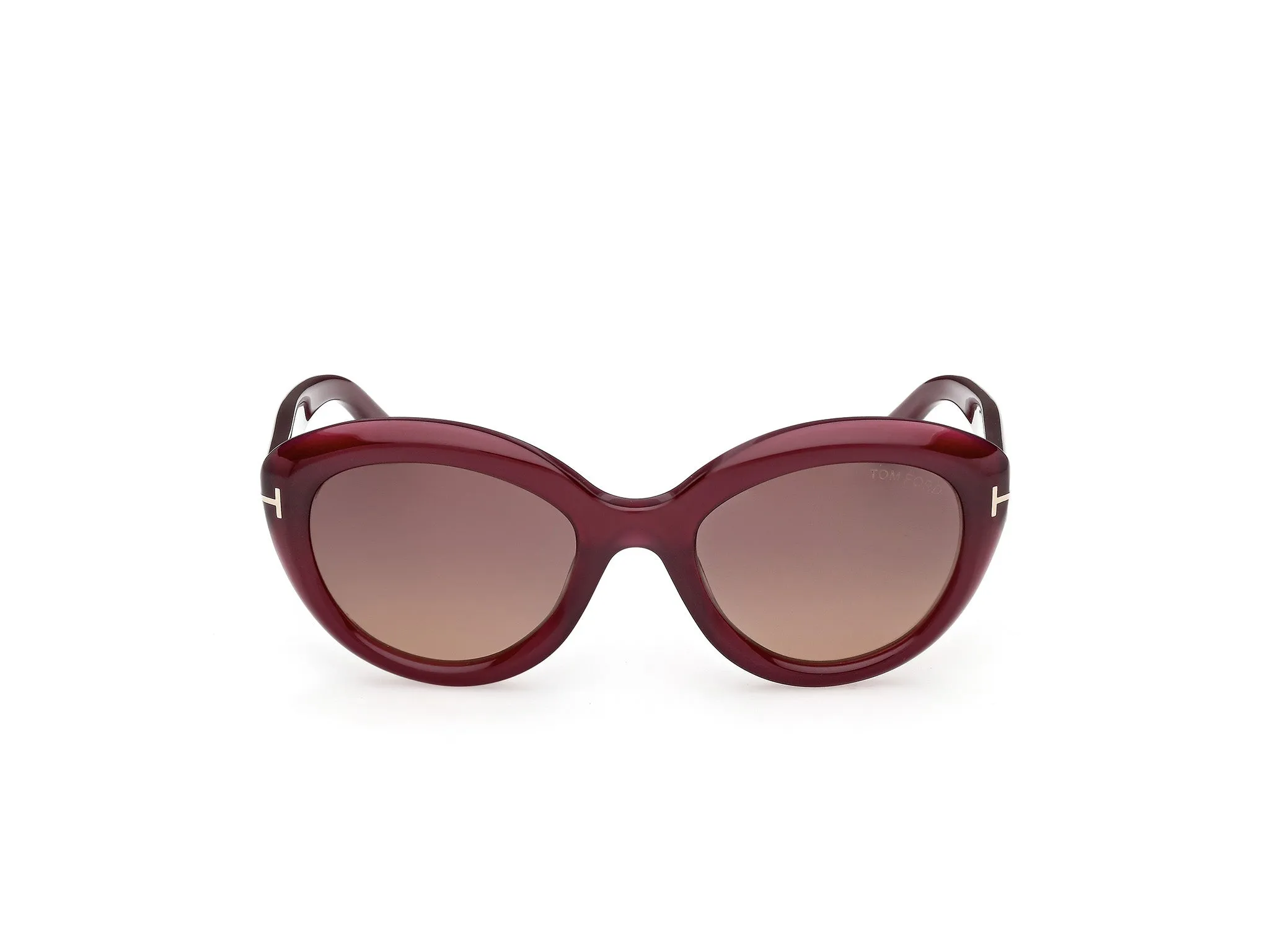 TOM FORD FT1316 STACY-02 81Z Occhiali da sole Acetato Viola Viola Cat Eye Normale - immagine 2