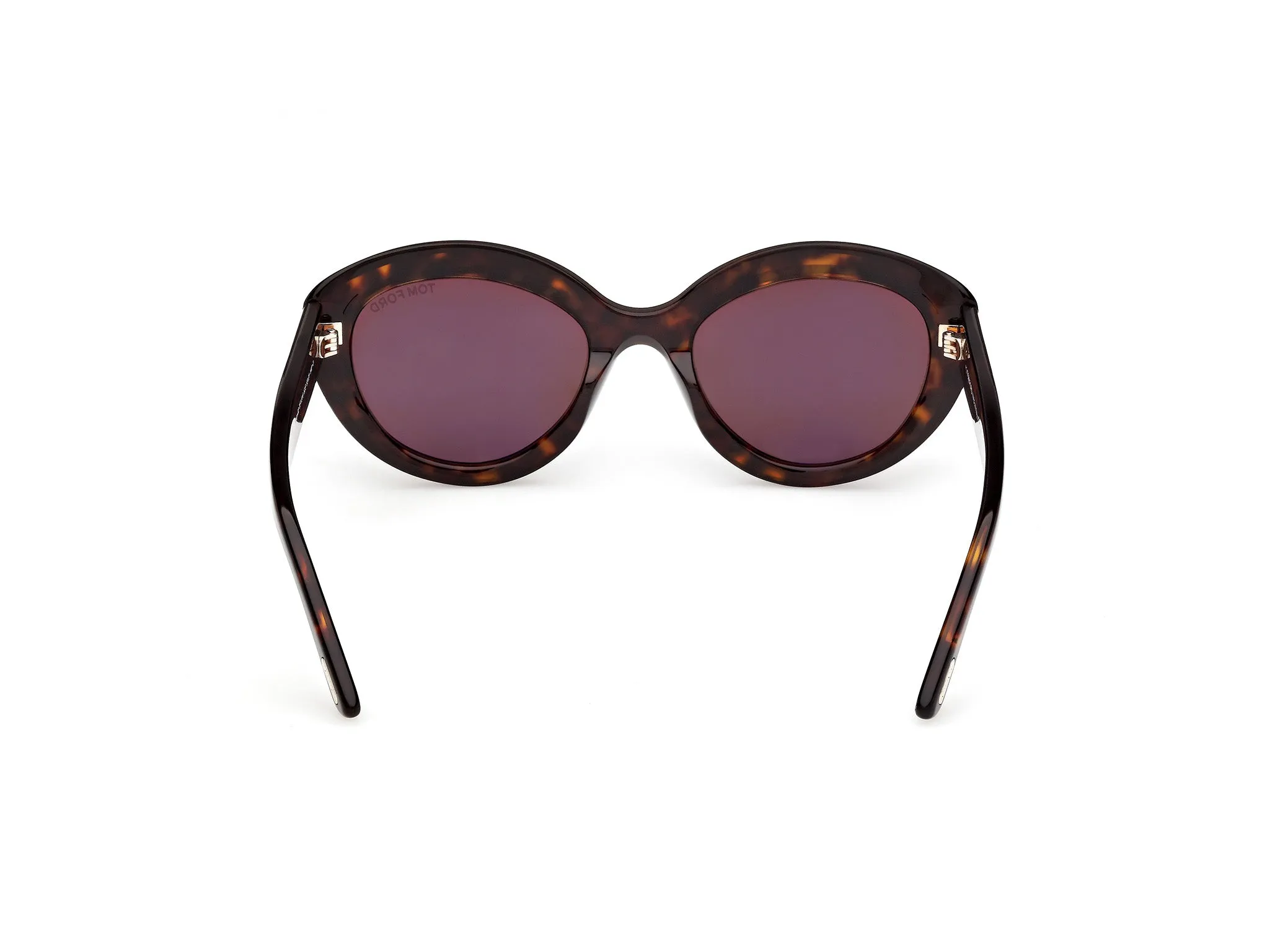 TOM FORD FT1316 STACY-02 52E Occhiali da sole Acetato Havana Marrone Cat Eye Normale - immagine 4
