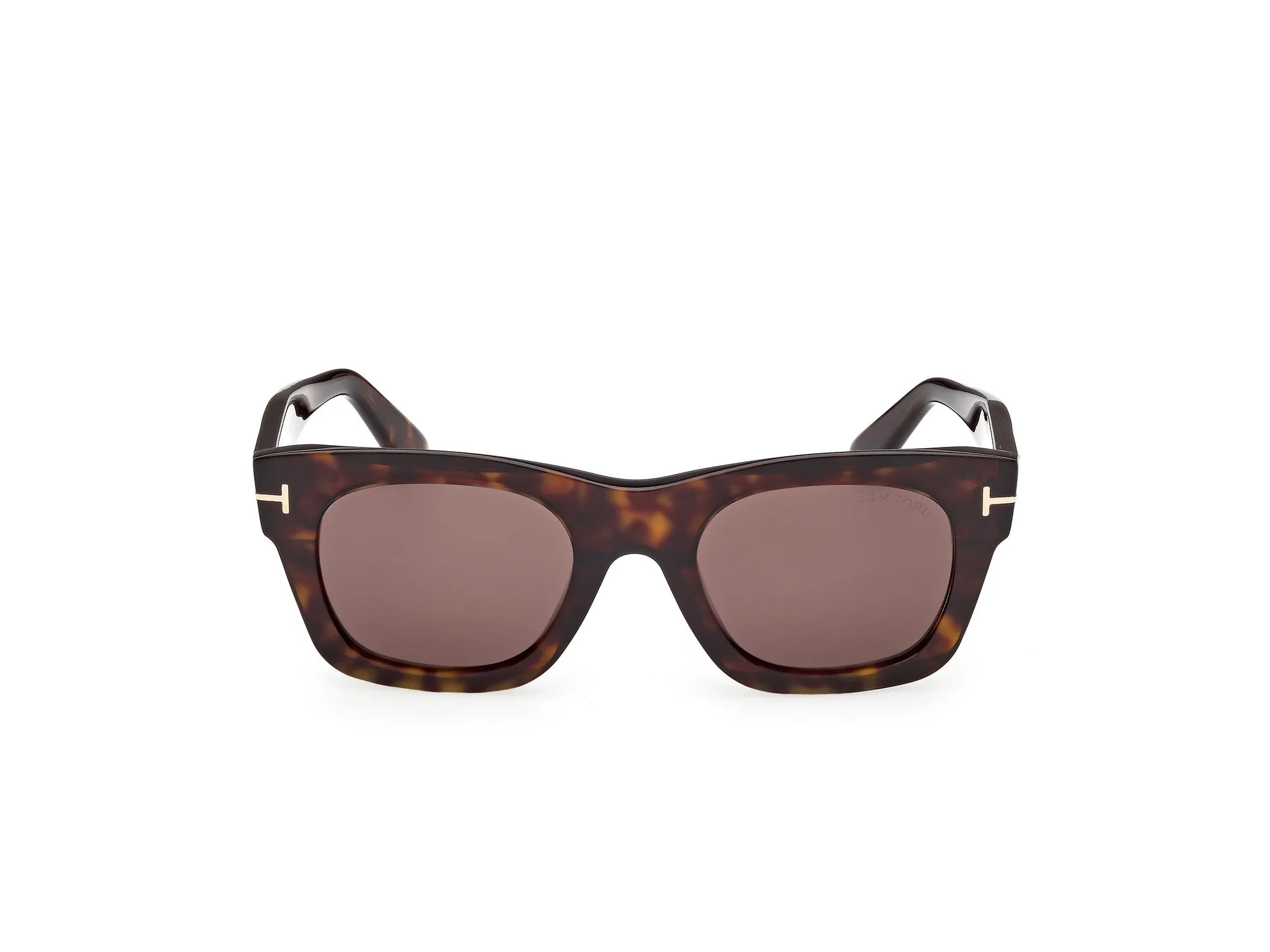 TOM FORD FT1314 EMMA-02 52E Occhiali da sole Acetato Havana Marrone Squadrata Normale - immagine 2