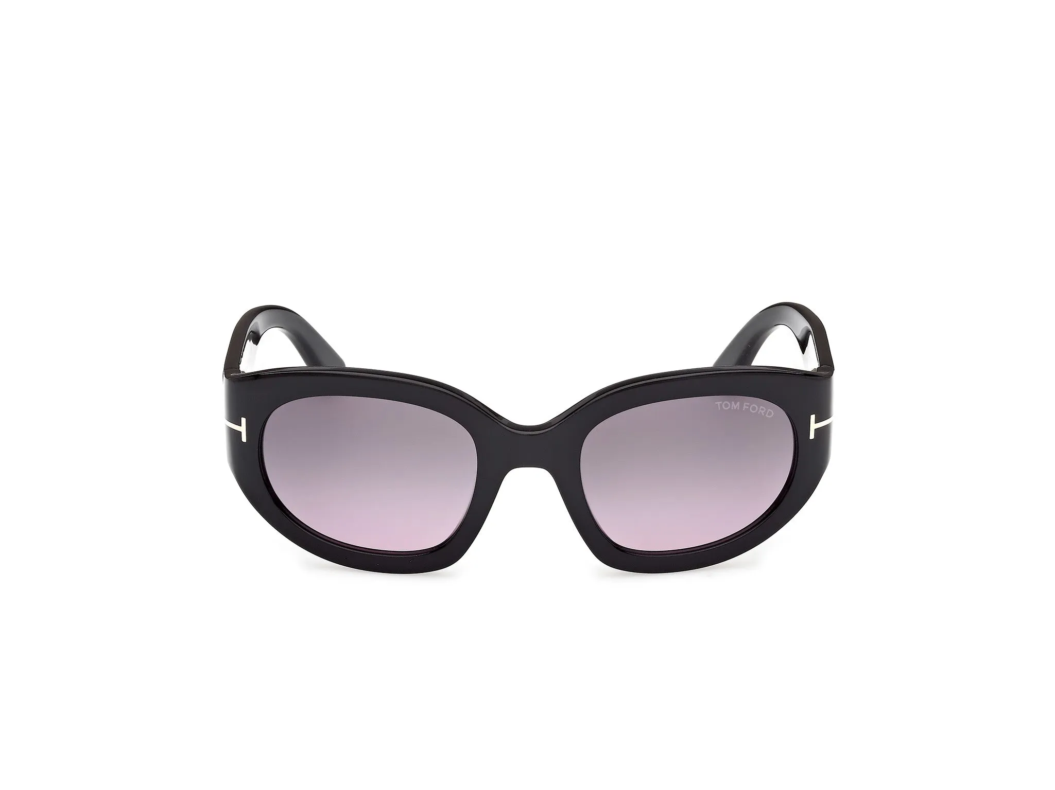 TOM FORD FT1313 ARIZONA-02 01B Occhiali da sole Acetato Nero Fumo Squadrata Normale - immagine 2