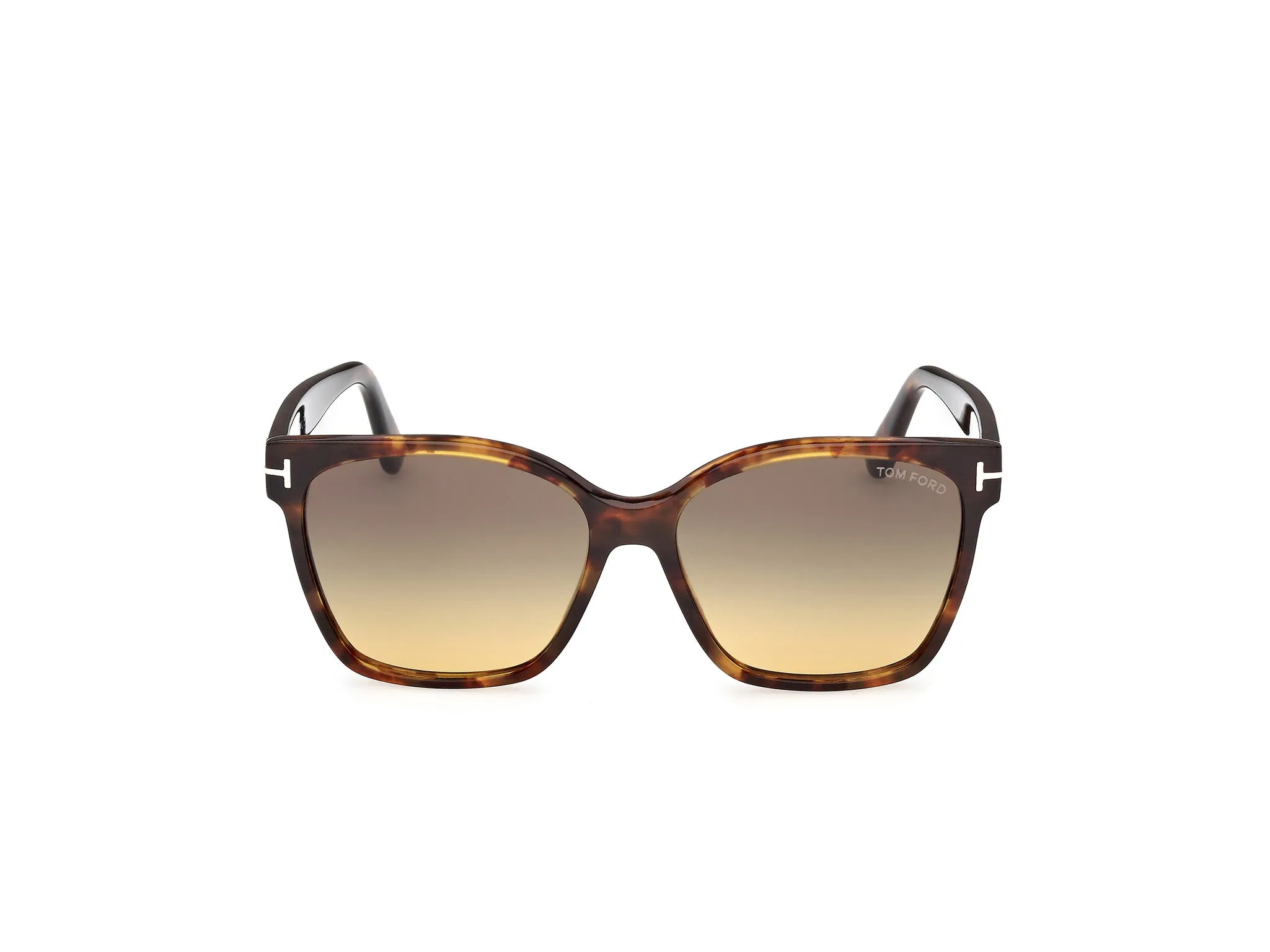 TOM FORD FT1312 IRIS-02 55B Occhiali da sole Acetato Havana Fumo Farfalla Normale - immagine 2