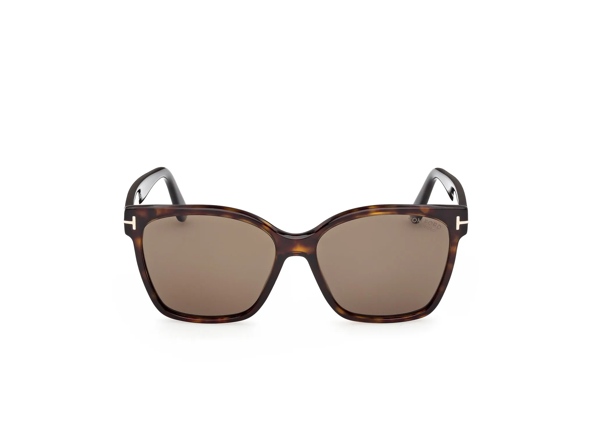 TOM FORD FT1312 IRIS-02 52H Occhiali da sole Acetato Havana Marrone Farfalla Polarizzata - immagine 2
