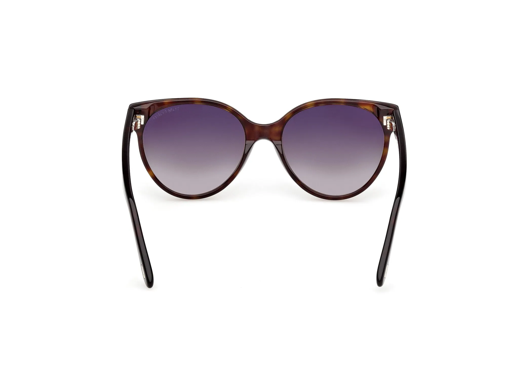 TOM FORD FT1311 TALLULAH-02 52B Occhiali da sole Acetato Havana Fumo Rotonda Normale - immagine 4