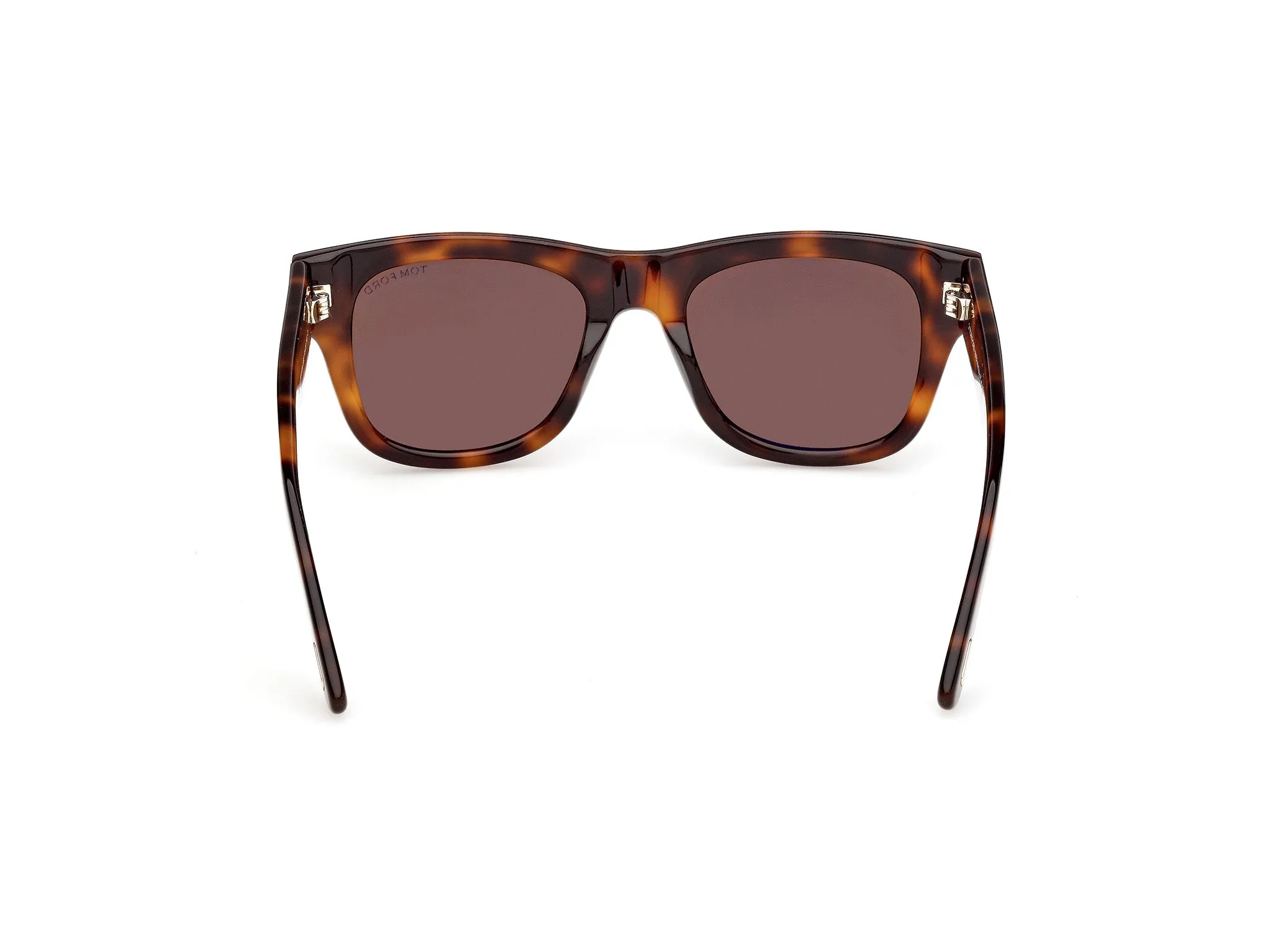 TOM FORD FT1304 FINN-02 53E Occhiali da sole Acetato Havana Marrone Squadrata Normale - immagine 4