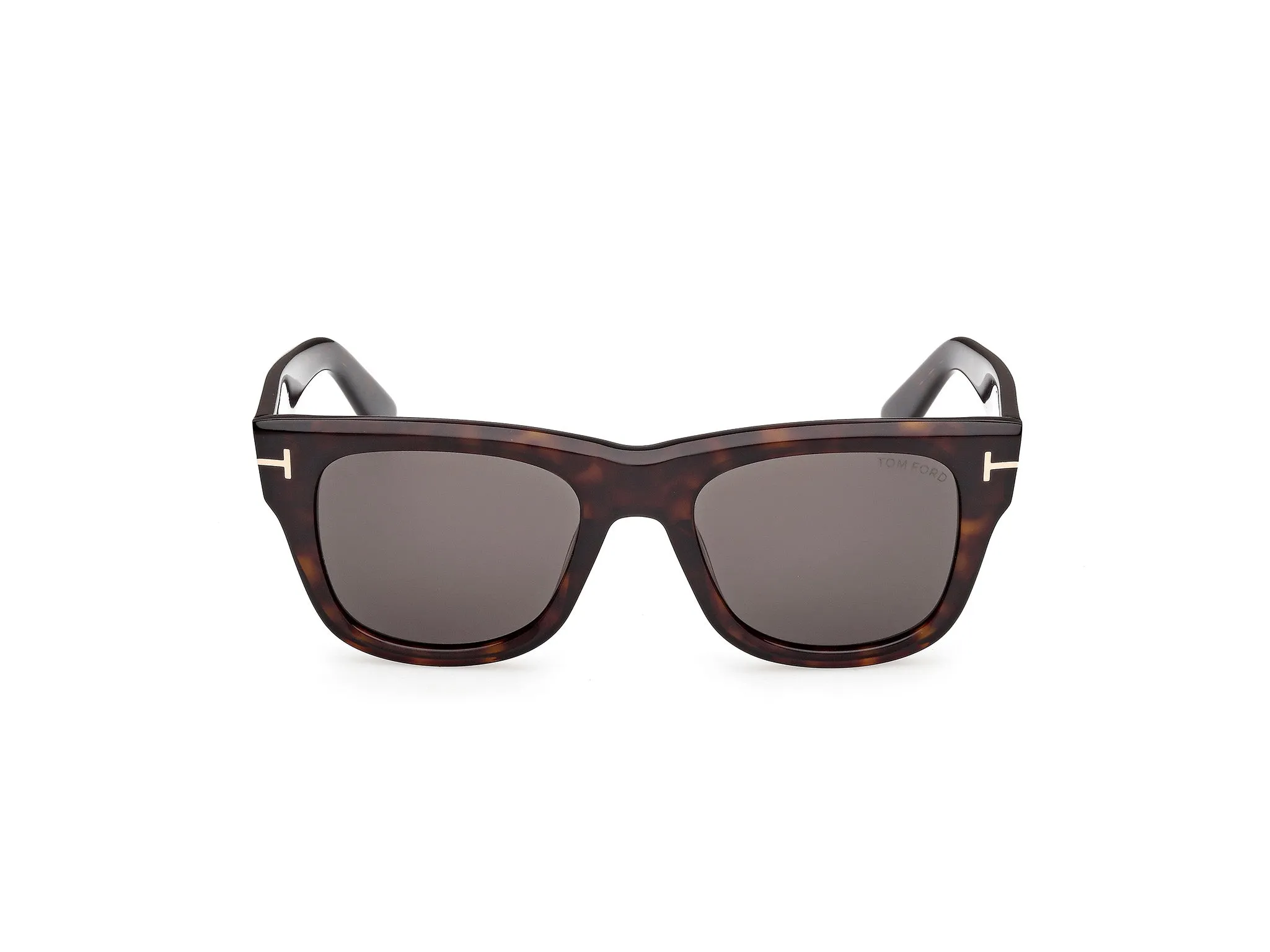 TOM FORD FT1304 FINN-02 52A Occhiali da sole Acetato Havana Fumo Squadrata Normale - immagine 2